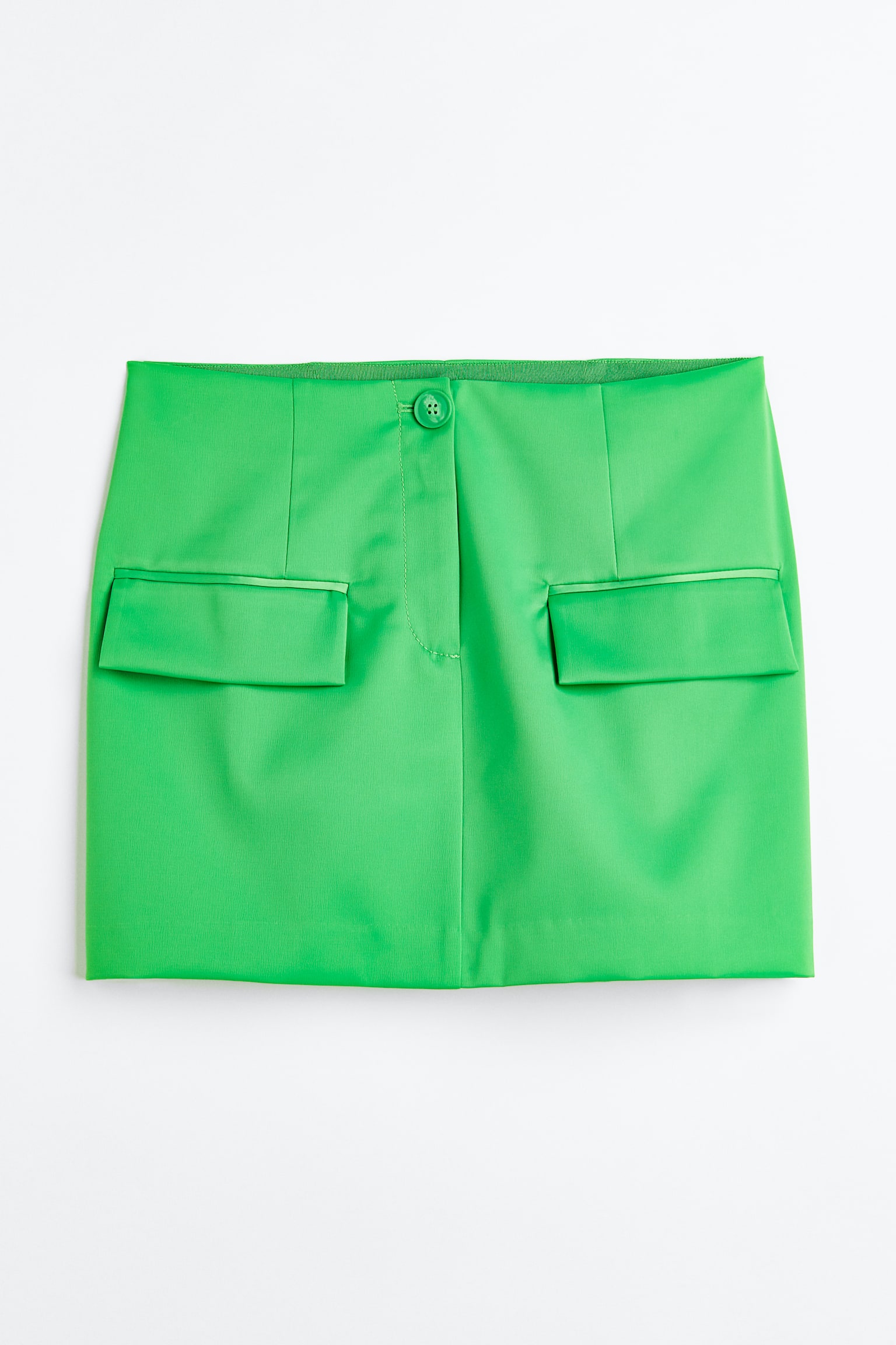 Mini skirt - Bright green - 1