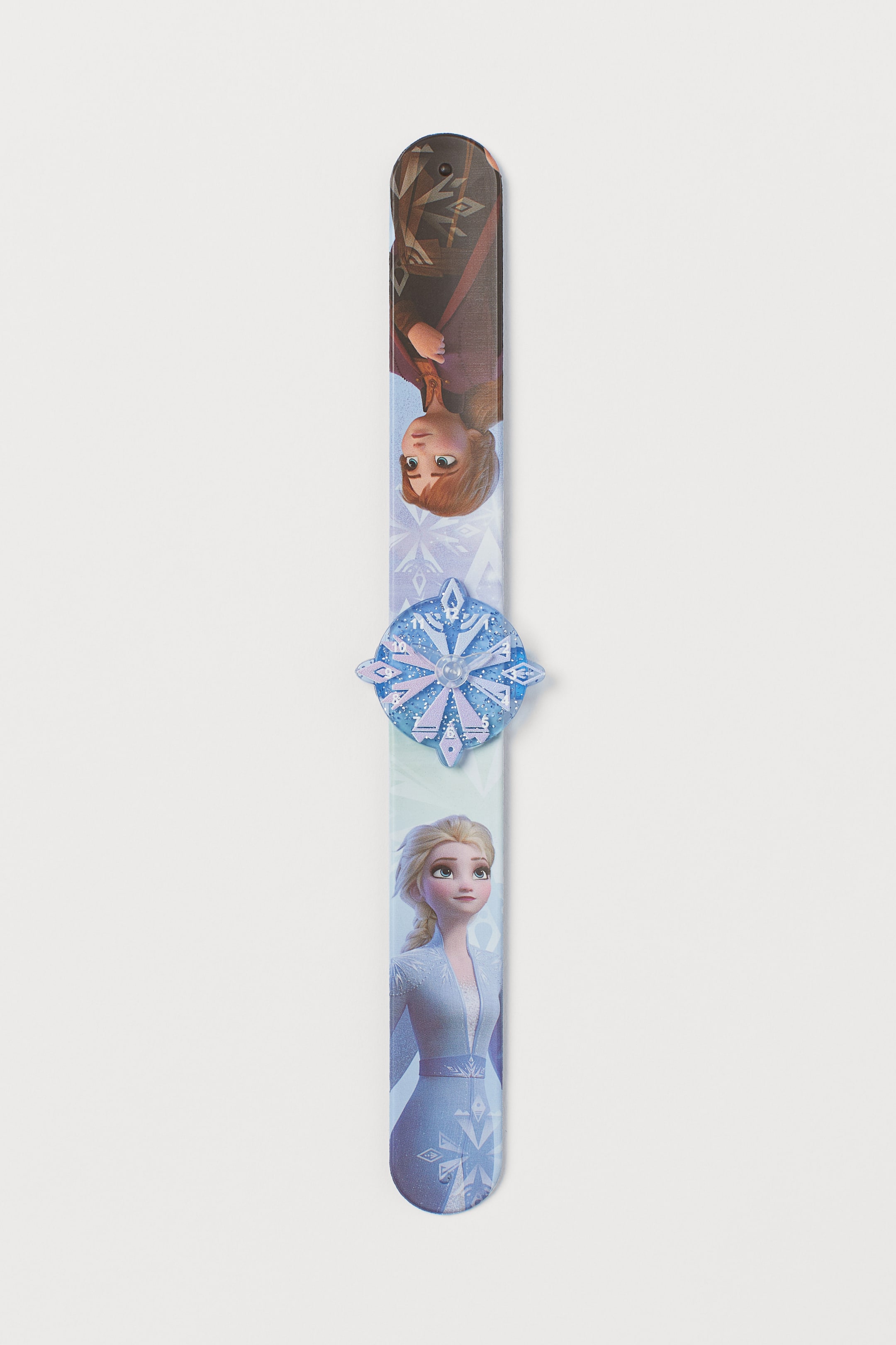 Decorated snap-on bracelet