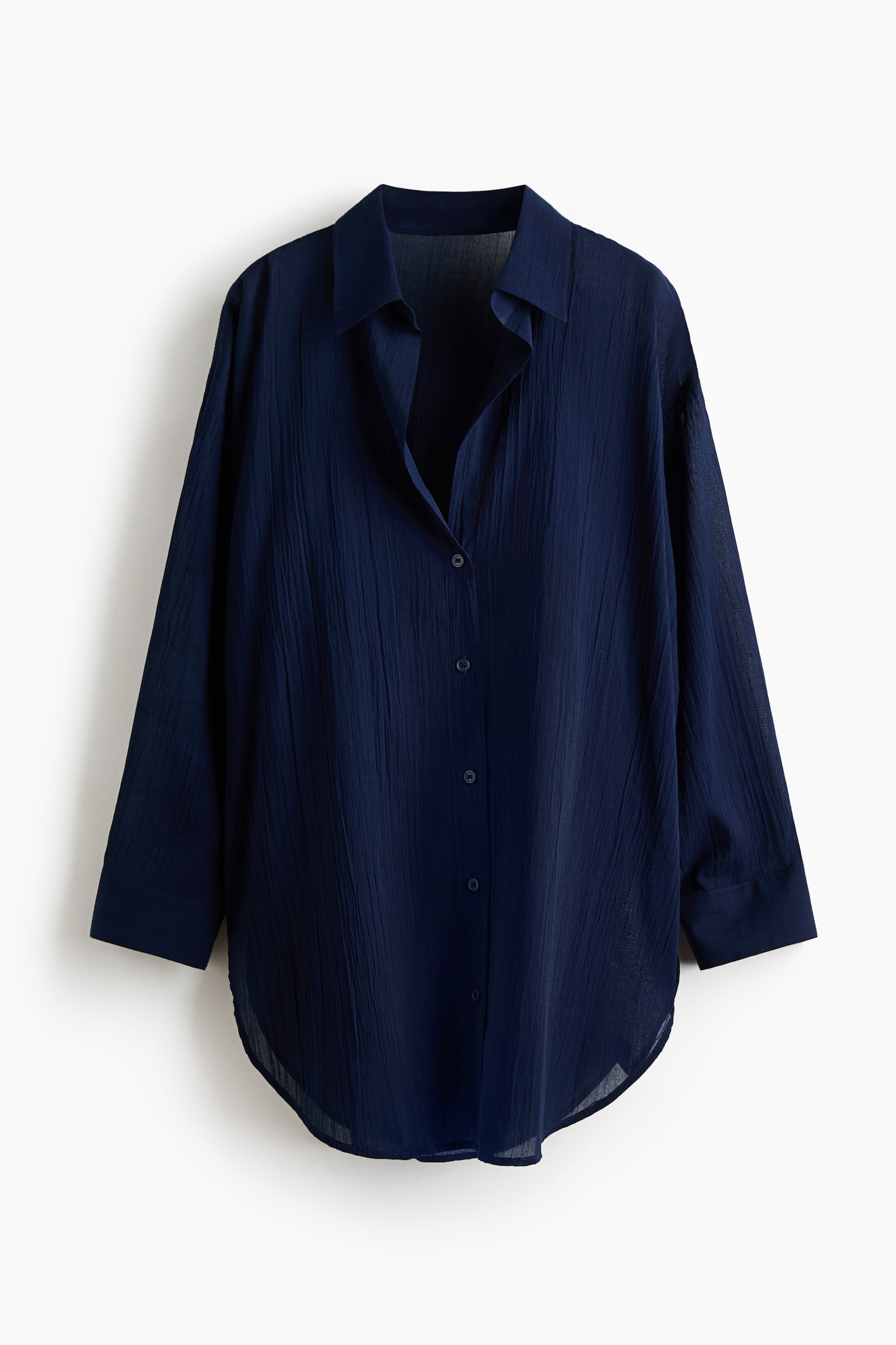 Longbluse aus Baumwolle - Dunkelblau/Hellrosa/Blau/Gestreift/Hellt&uuml;rkis/Gestreift/Hellorange/Wei&szlig;