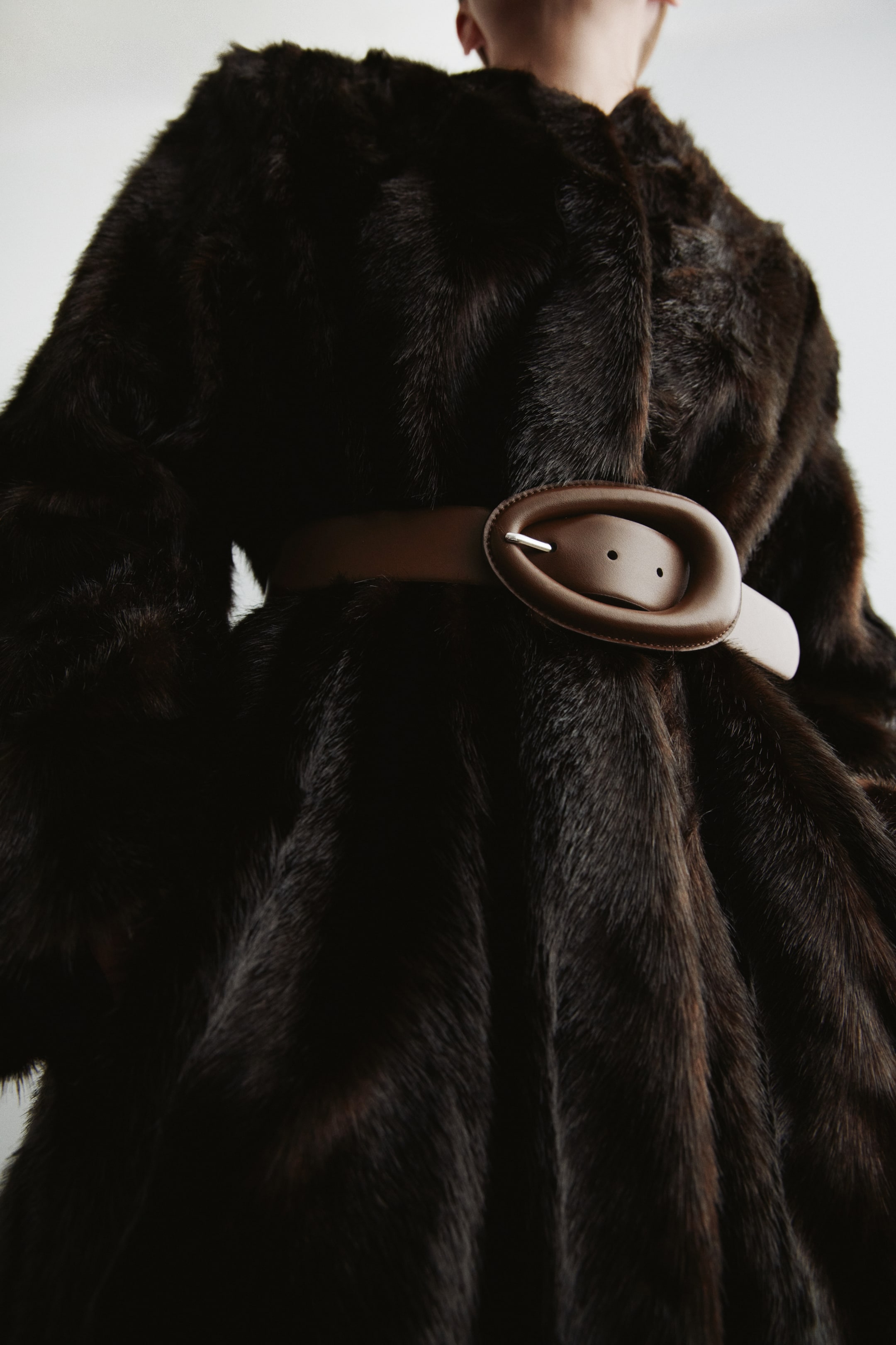 View larger image: Coated waist belt - Brown - Ladies | H&M GB 3