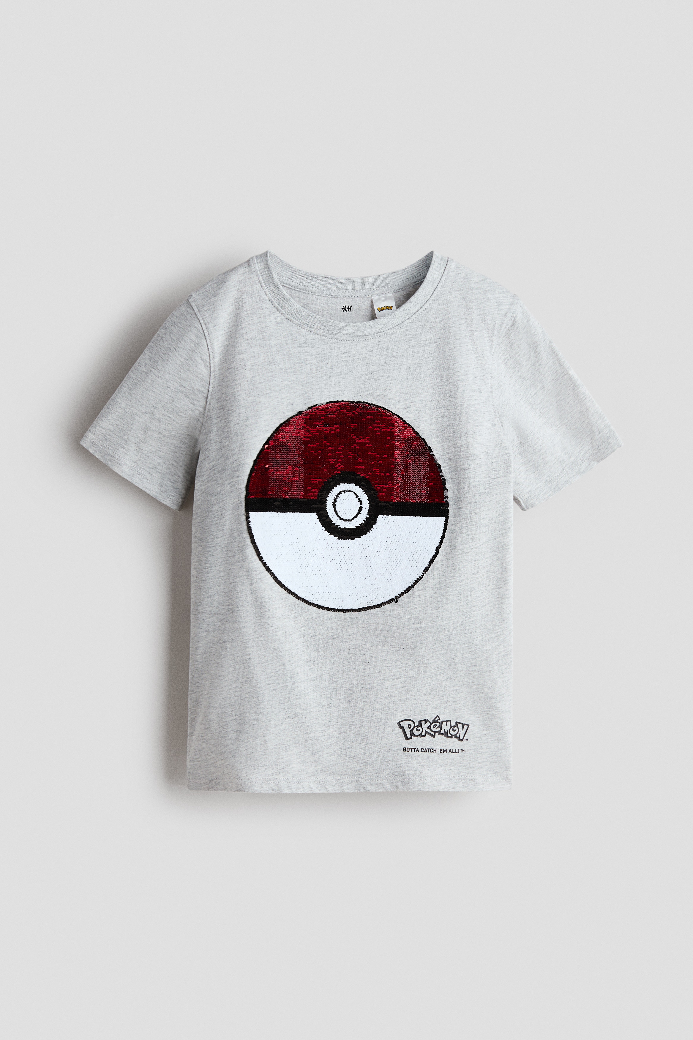 リバーシブルスパンコールTシャツ - クリーム／Minecraft - Kids | H&M JP
