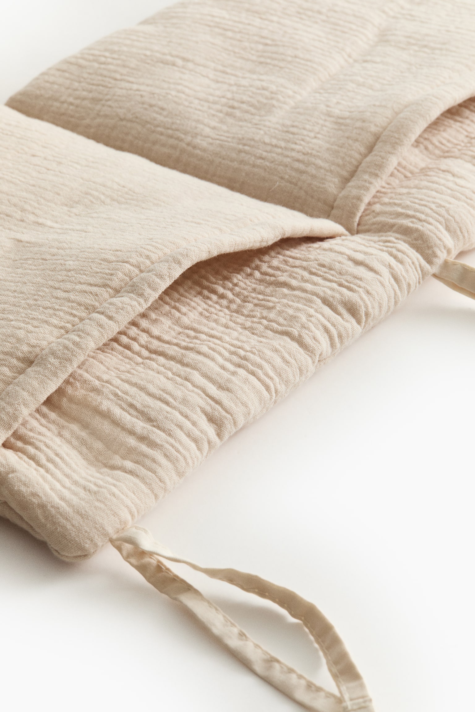 Portaoggetti da parete in mussola - Beige chiaro/Verde kaki chiaro/Rosa - 3