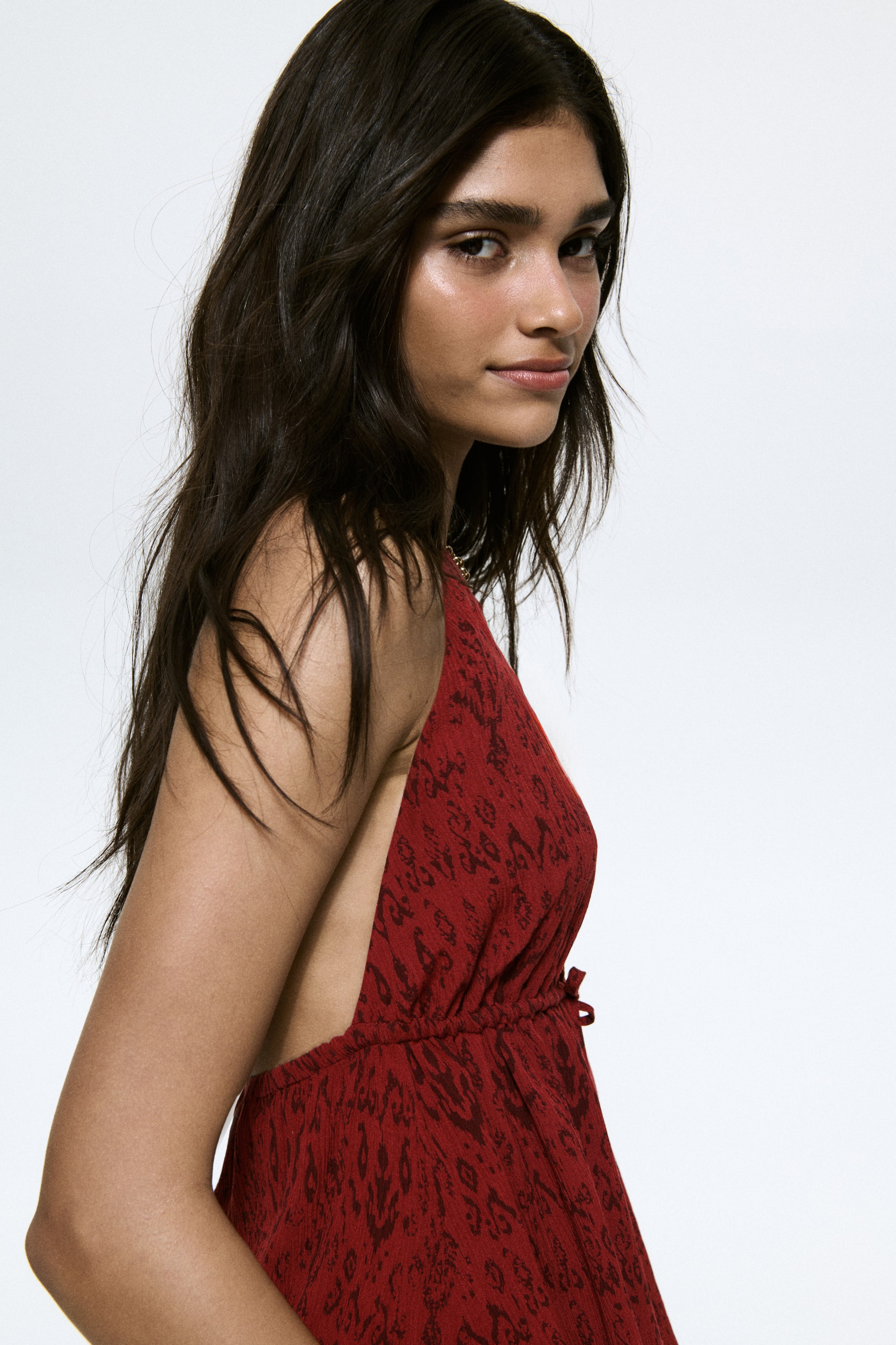 Viscose Halterneck Top