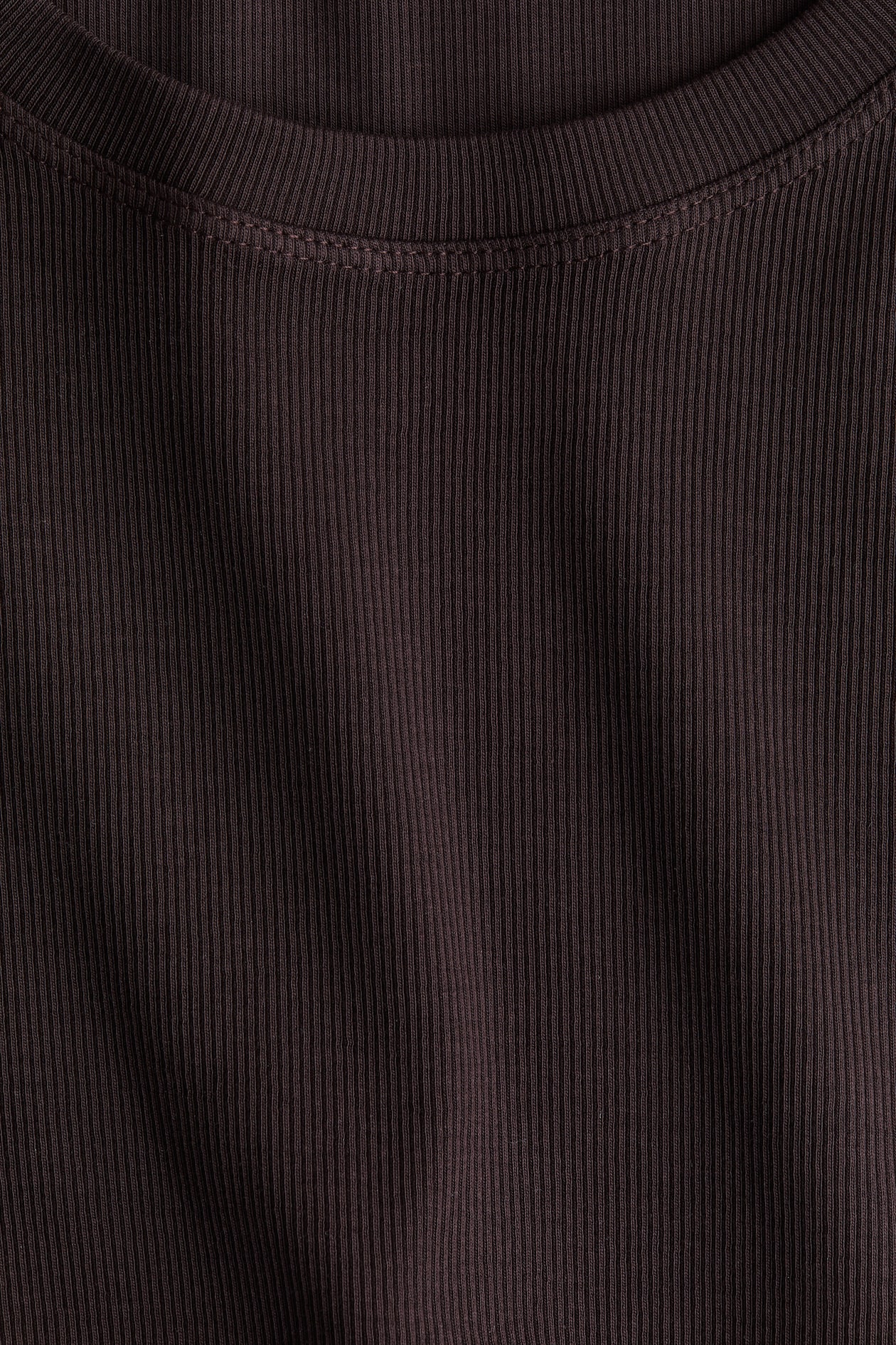 Cropped Ribbed Tank Top - image 4