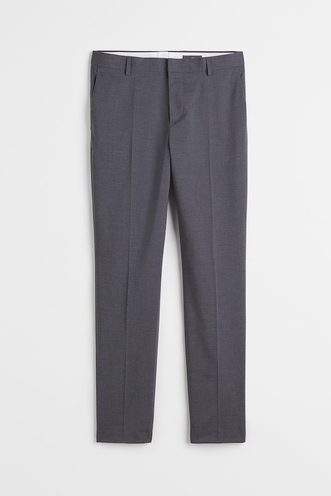 Slim Fit Suit trousers - Dark grey/Black/Brown/Checked/Dark brown/dc/dc/dc/dc/dc/dc - 2
