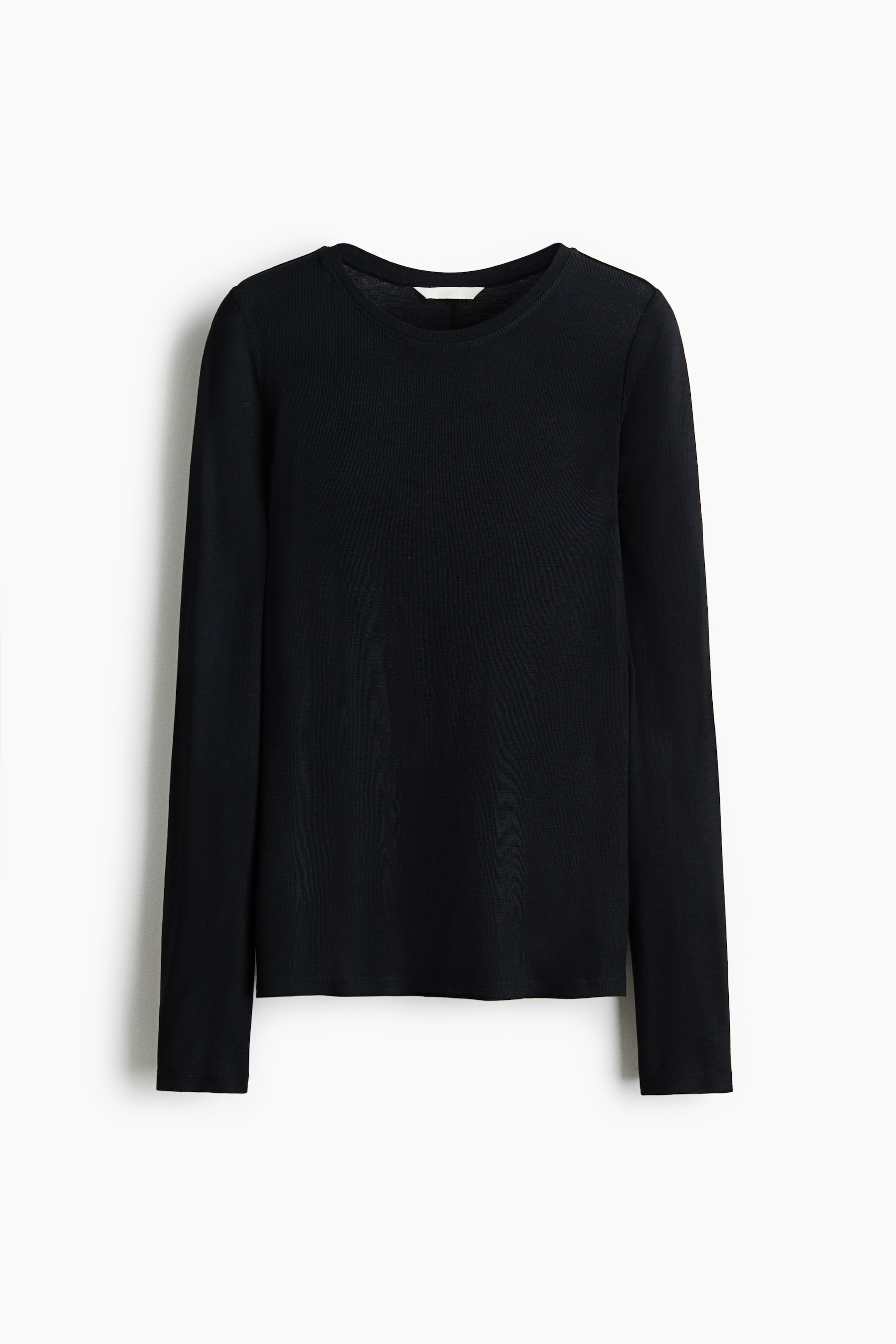 View larger image: Wool-blend top - Black - Ladies | H&M IE 5
