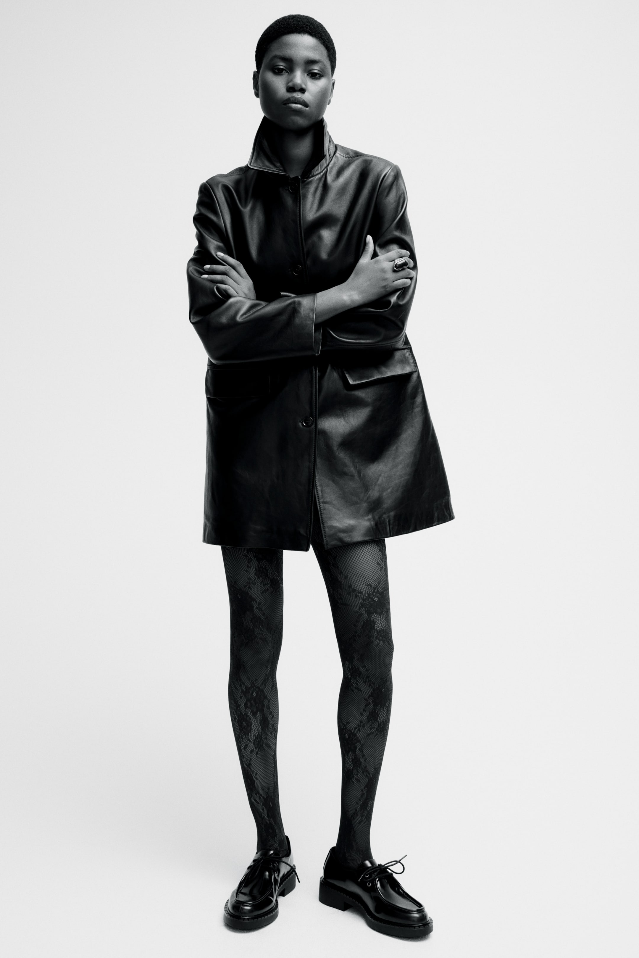 Ingrandisci l'immagine: Collant in pizzo - Bordeaux - DONNA | H&M CH 2