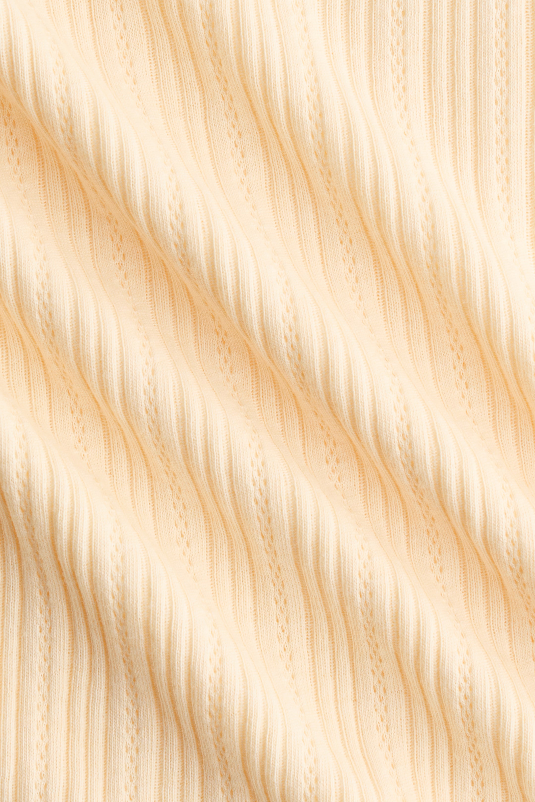 MAMA Pointelle-knit top