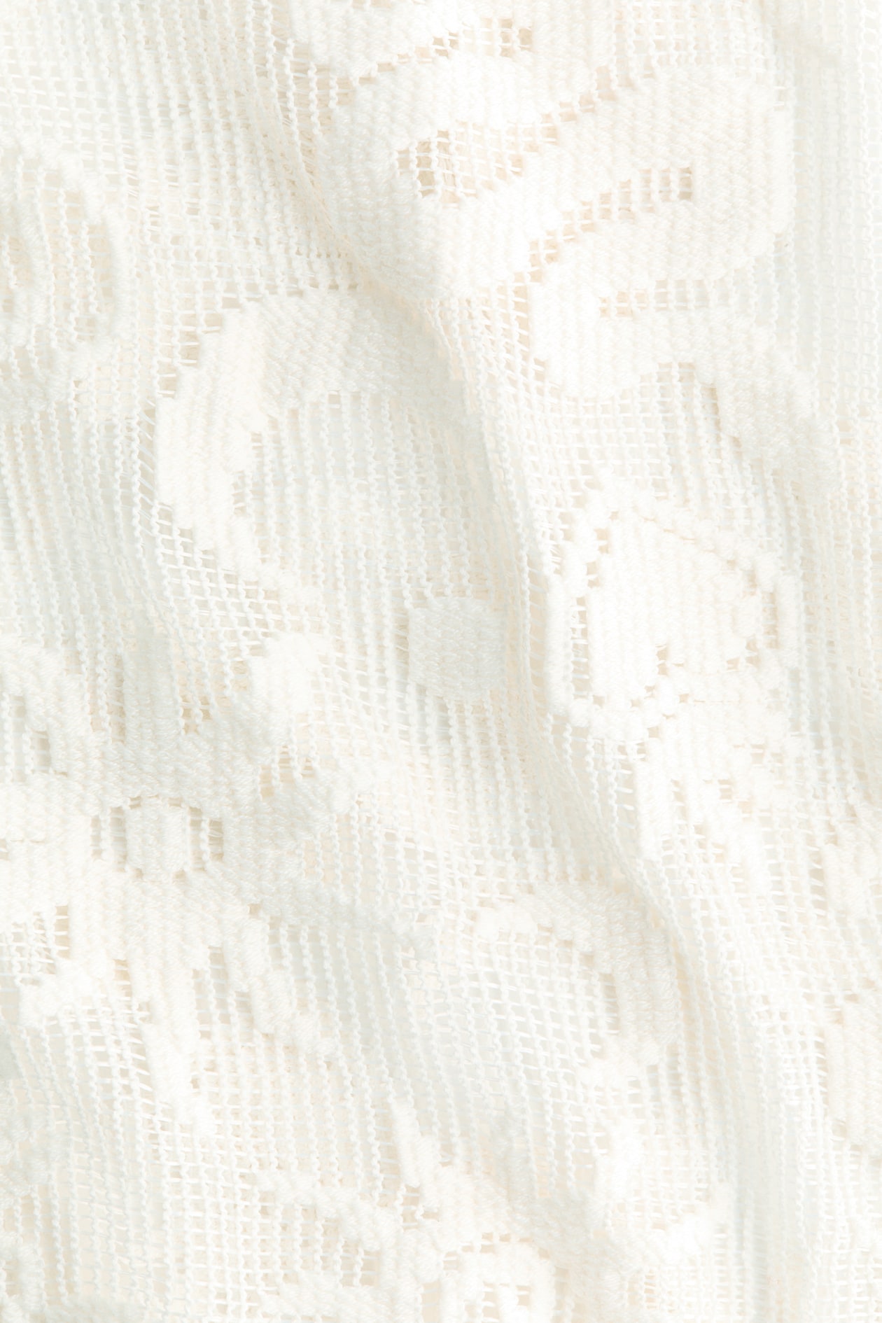 Motif-Detail Mesh Top - image 2