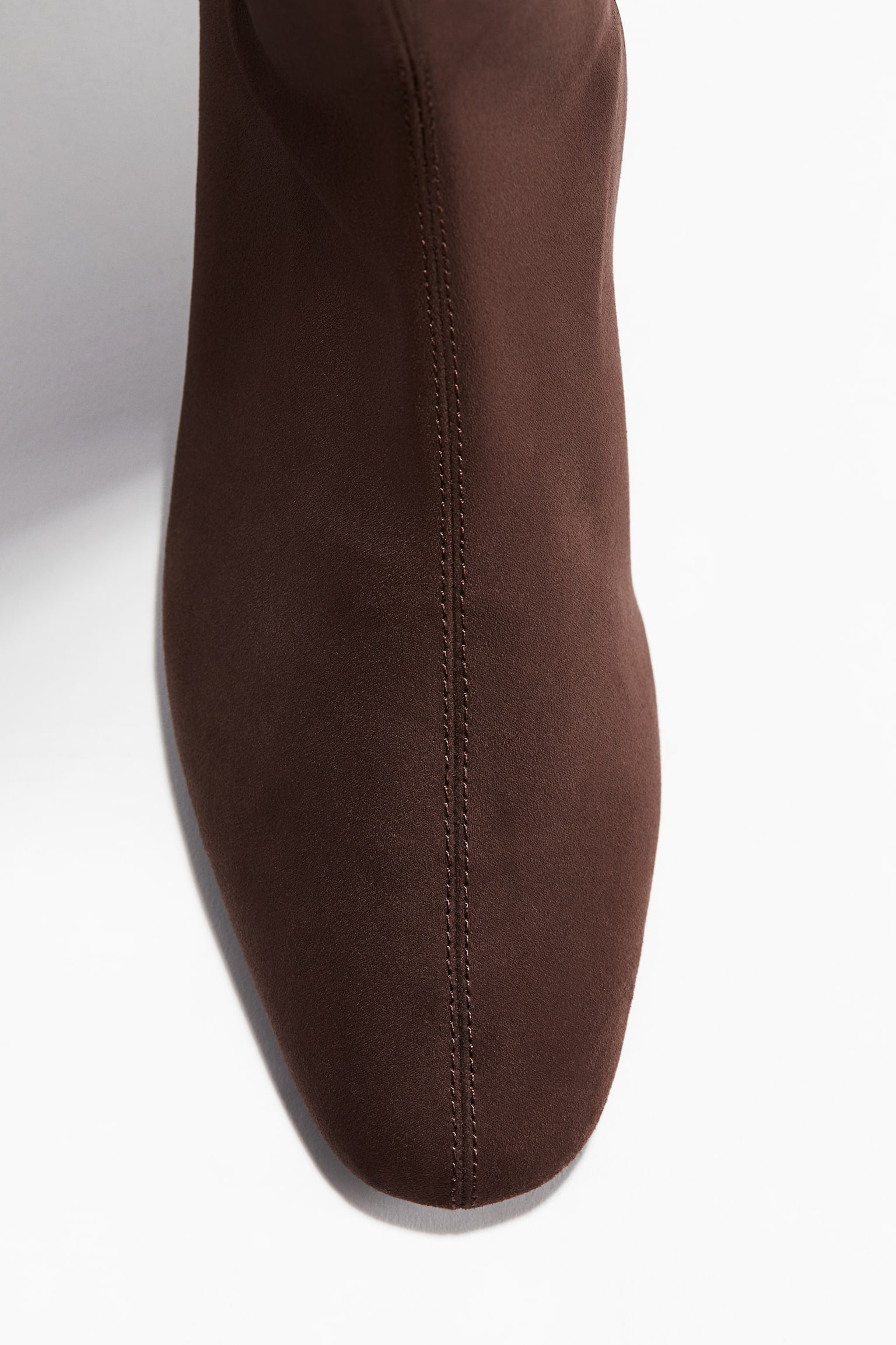 Женские ботинки H&M Over-the-Knee, цвет: Тёмный коричневый — фото 5
