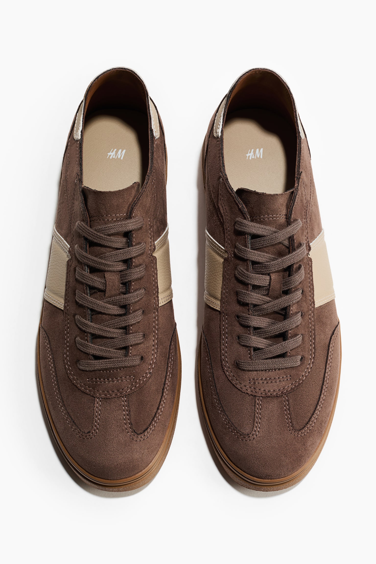 Trainers - Brown/Colour block/White - 2