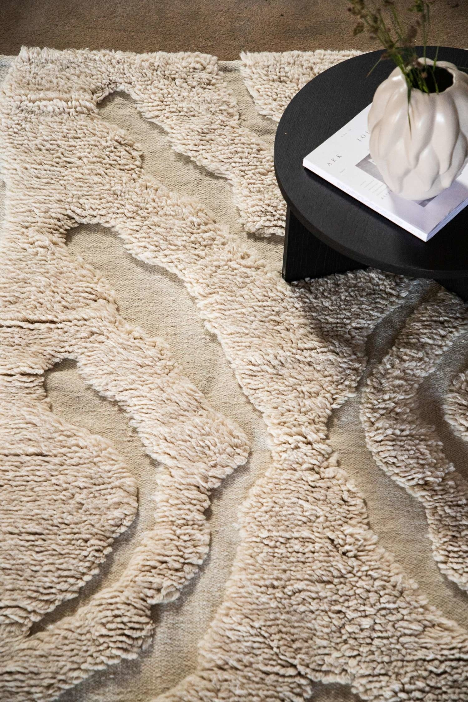 Trondheim X Josefin Lustig Matto - Beige, Villa