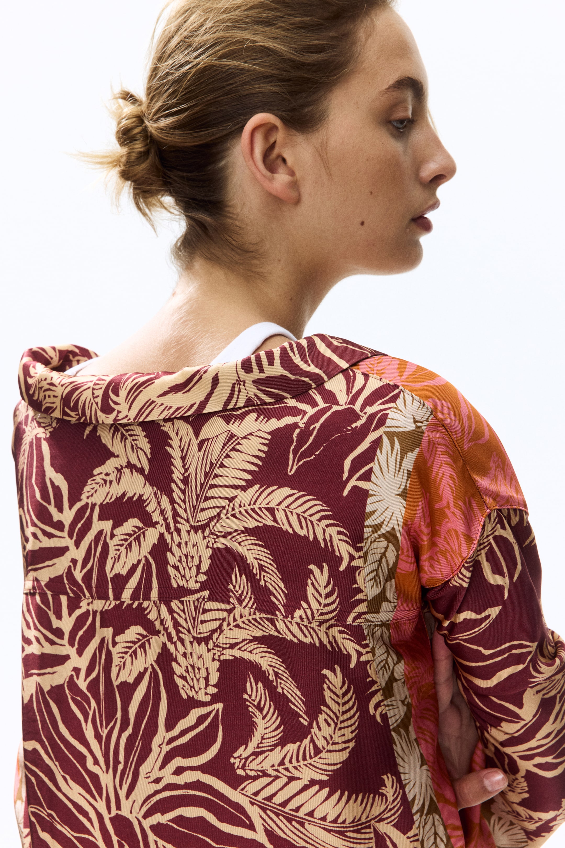 Viscose resort shirt