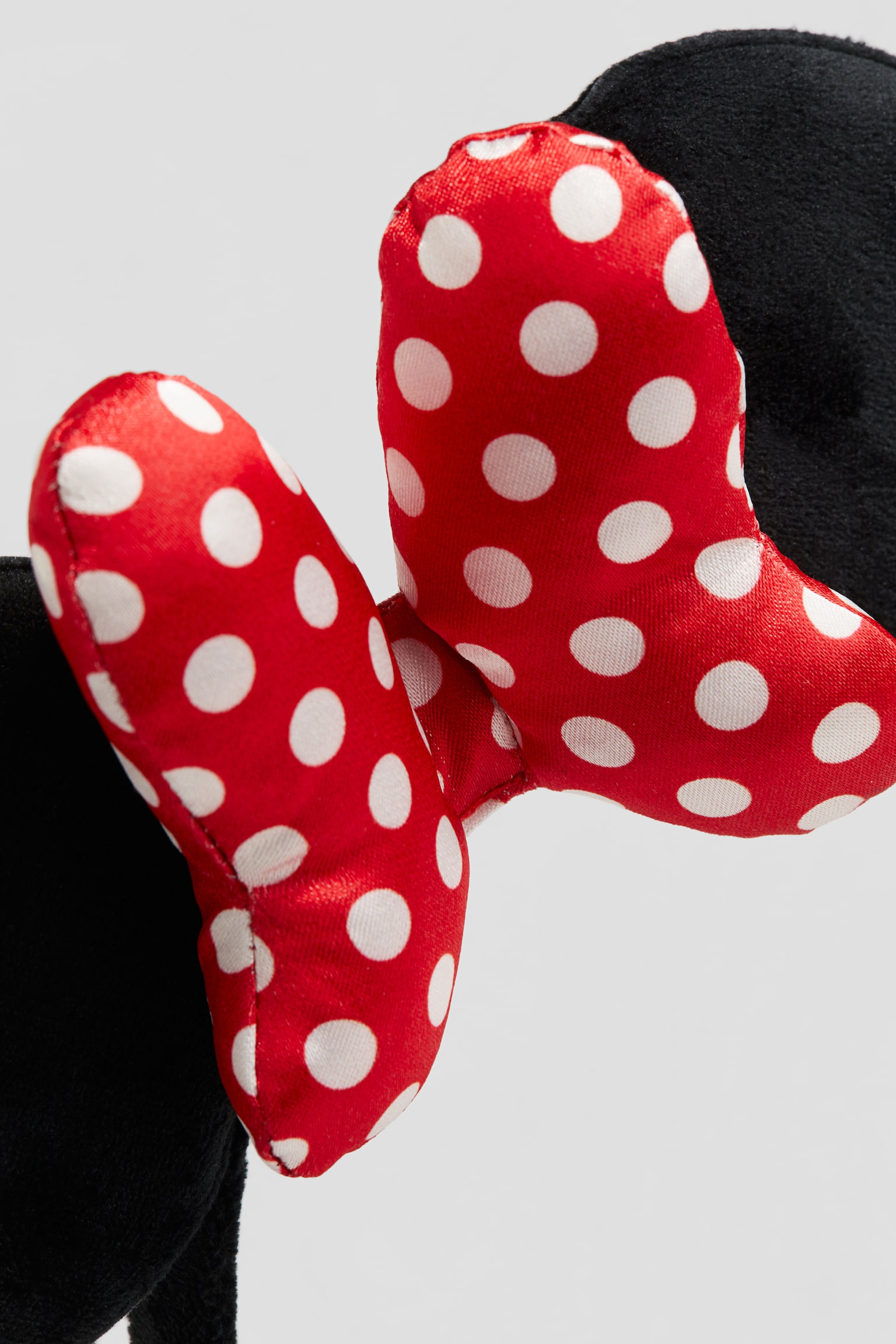 Bow-detail Alice band - Black/Minnie Mouse - 2