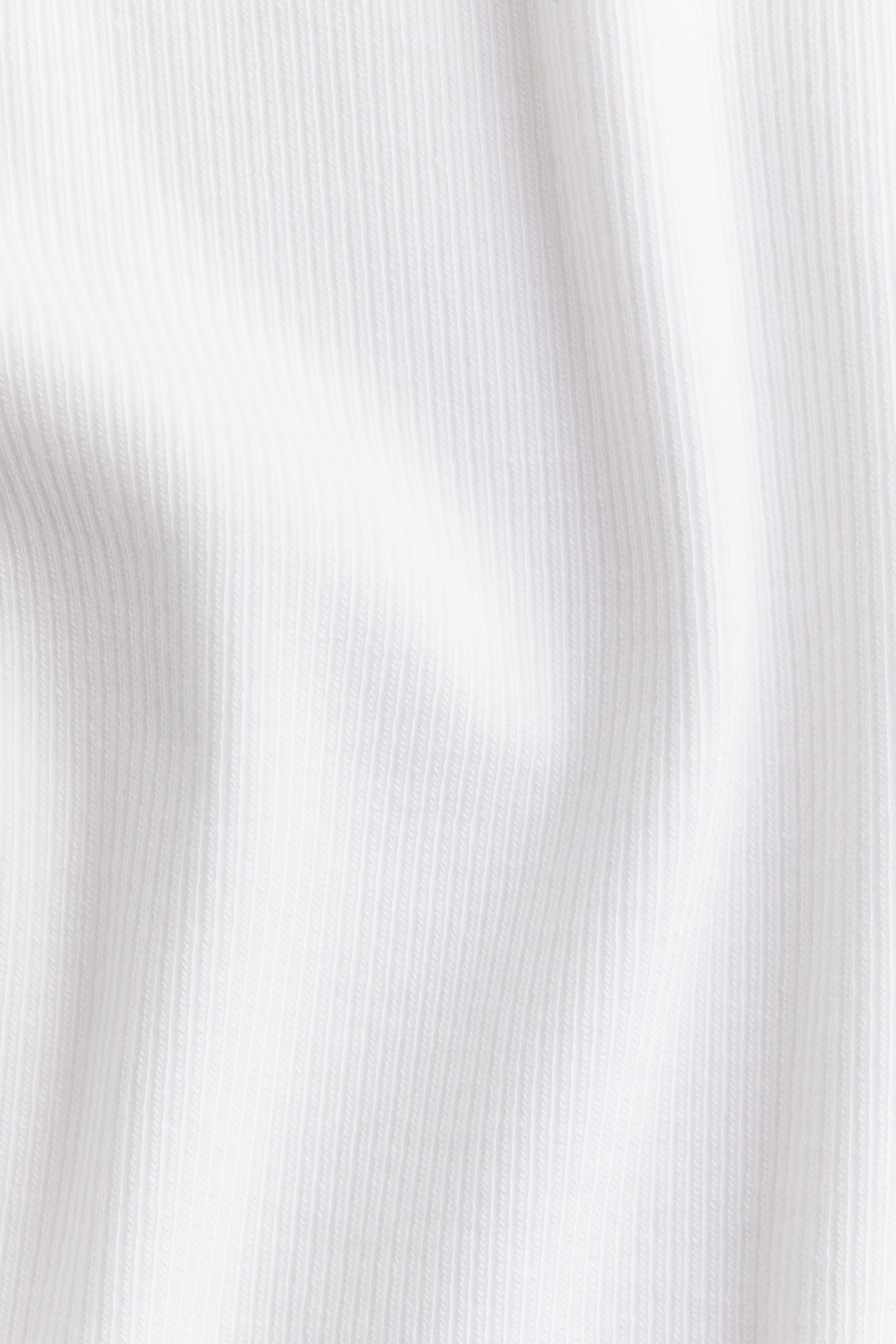 Ribbed Modal-blend T-shirt