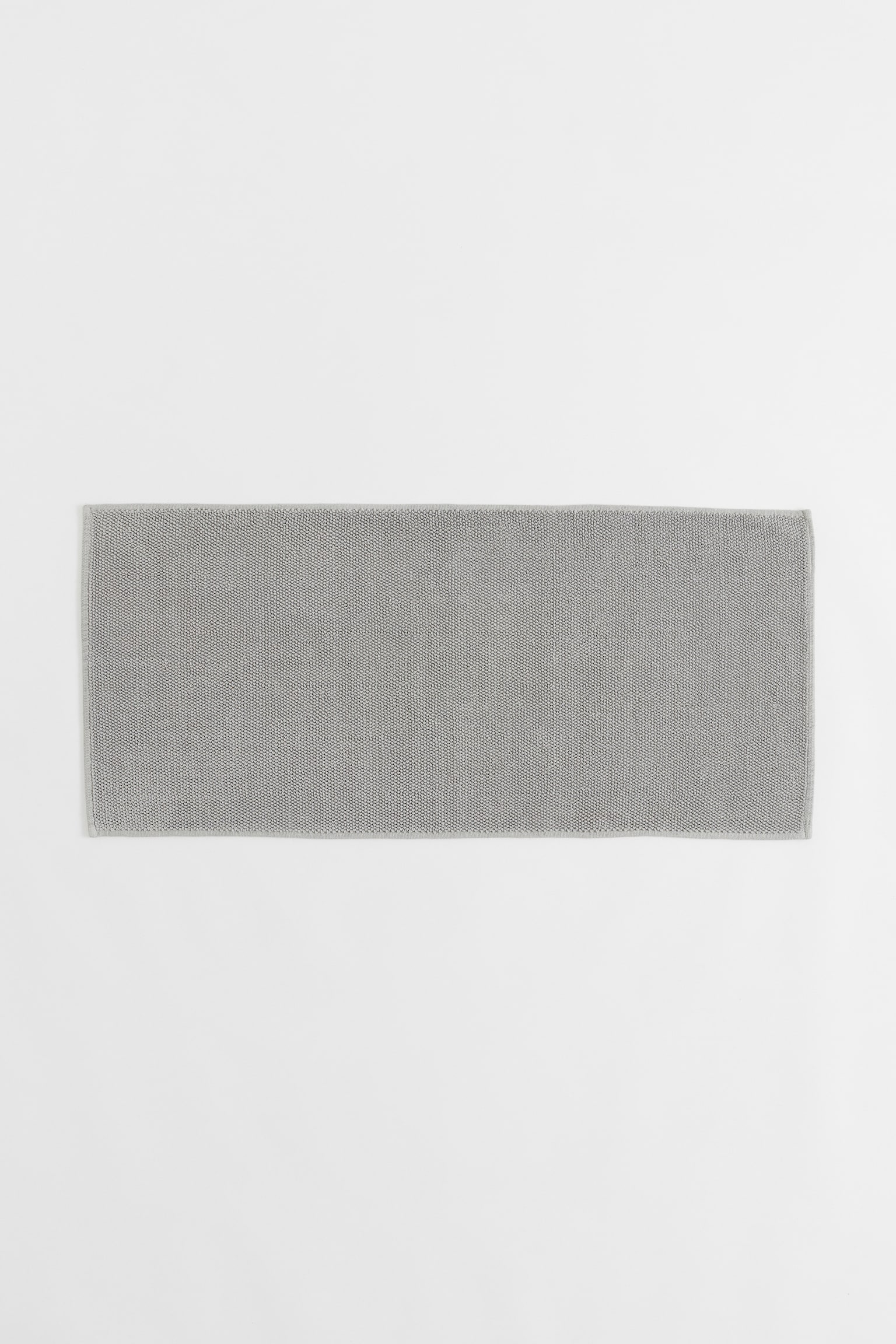 Cotton bath mat - Grey/Light beige/Black/Light khaki green - 1