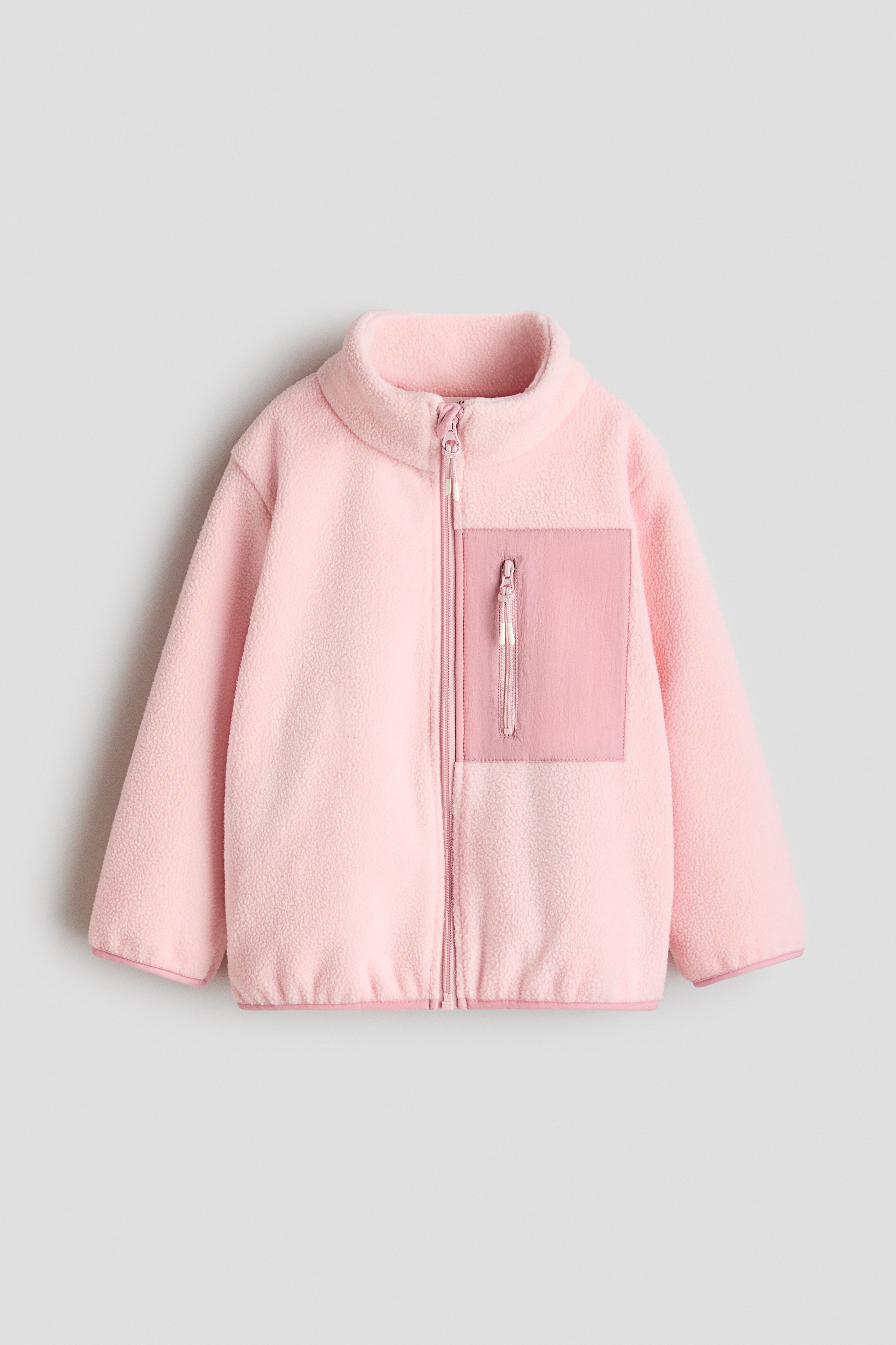 H & M - Fleecejacke - Rosa - Kinder