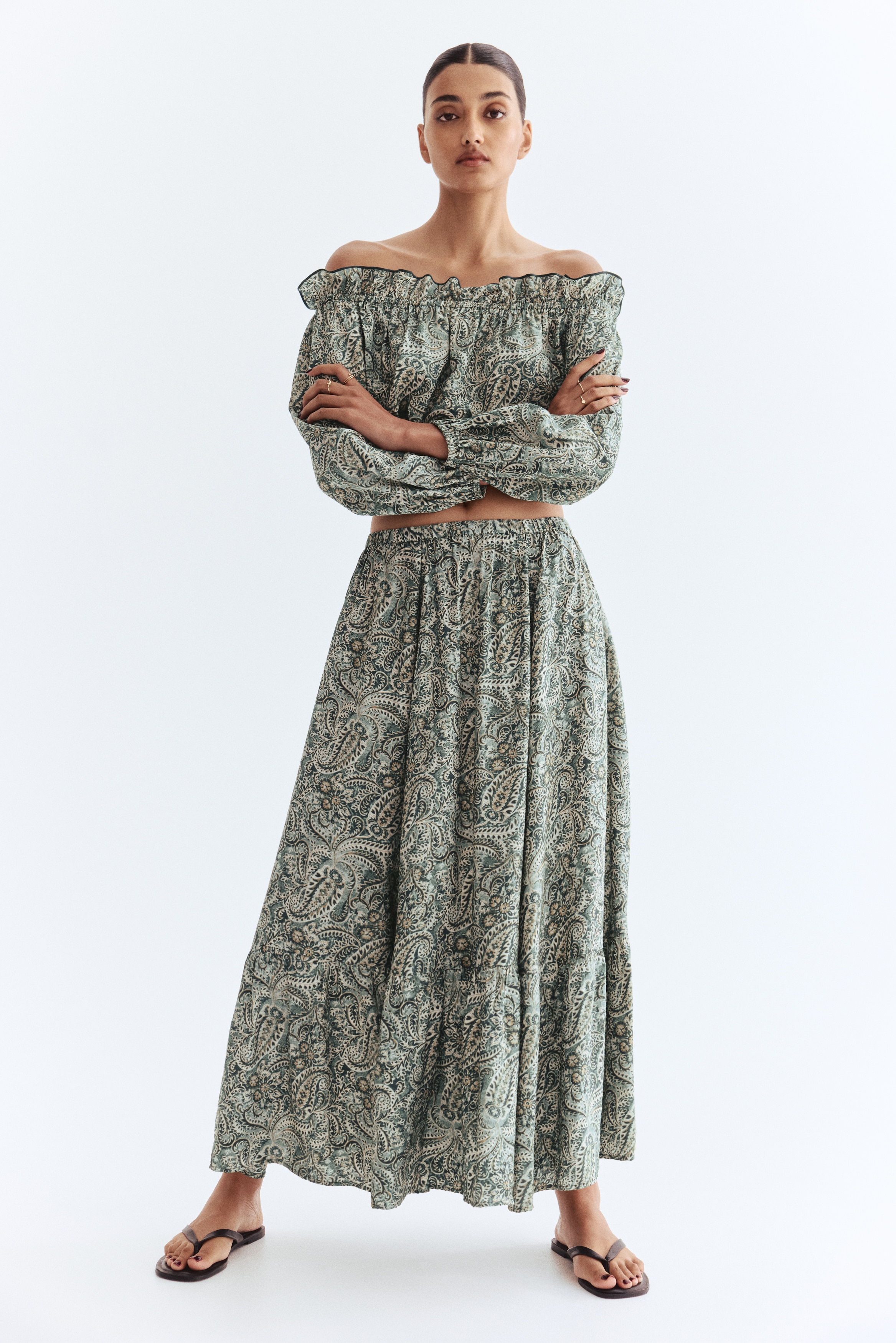 Flared skirt