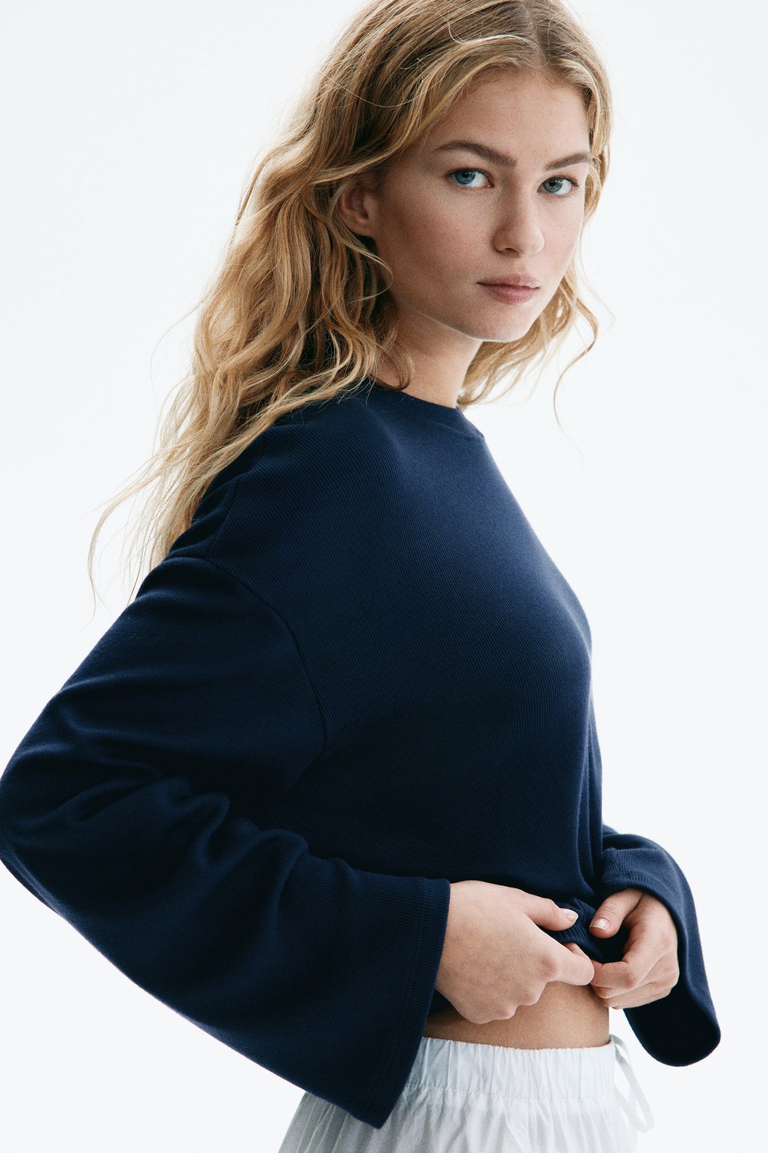 Haut très grand - Marine/Taupe/Gris foncé chiné - 5