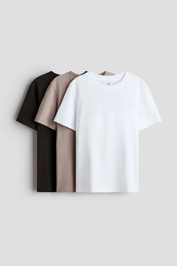 Детские футболки H&M 3-pack T-shirts