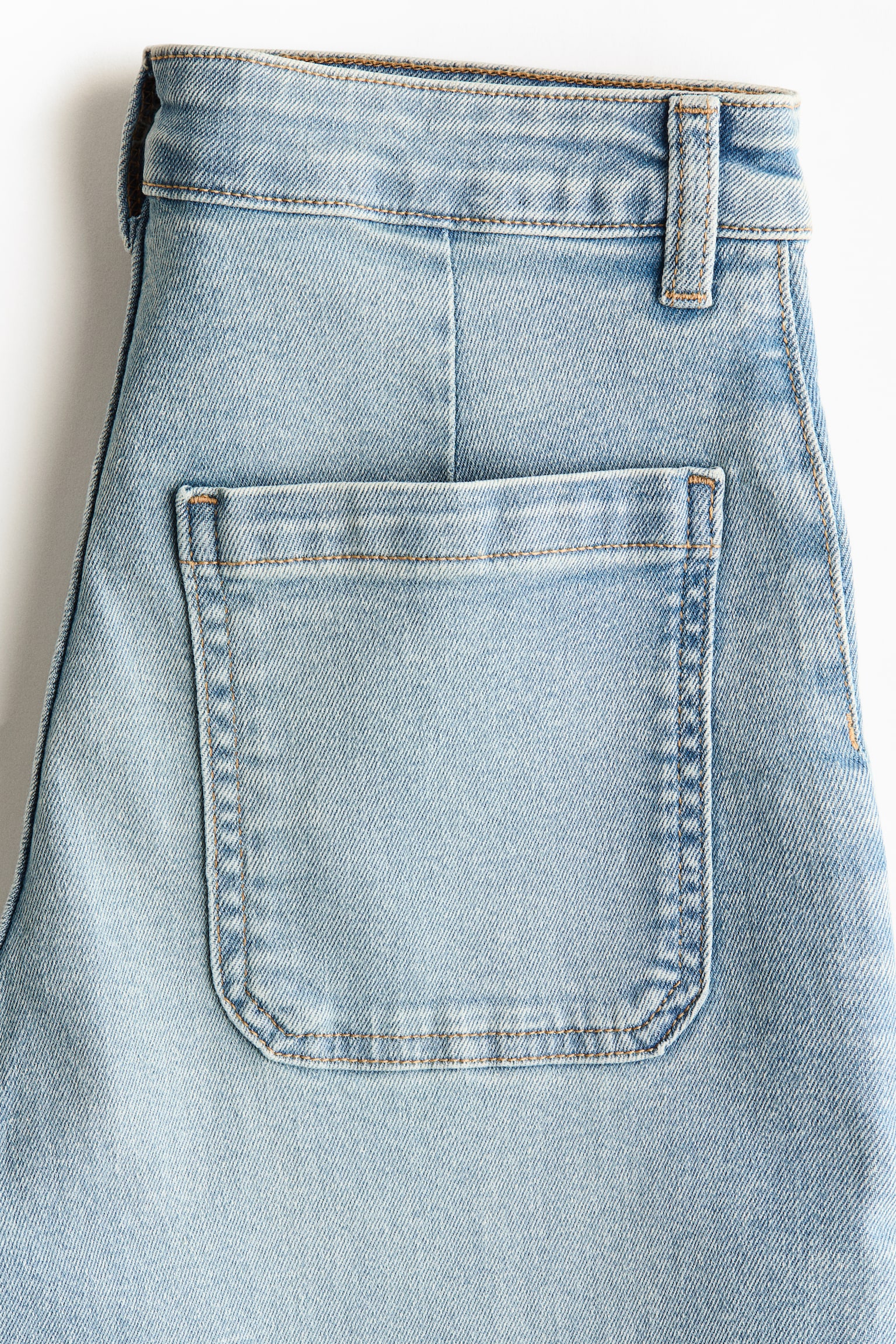 Wide High Waist Jeans - Licht denimblauw/Donker denimblauw/Marinedenimblauw/Denimzwart - 7