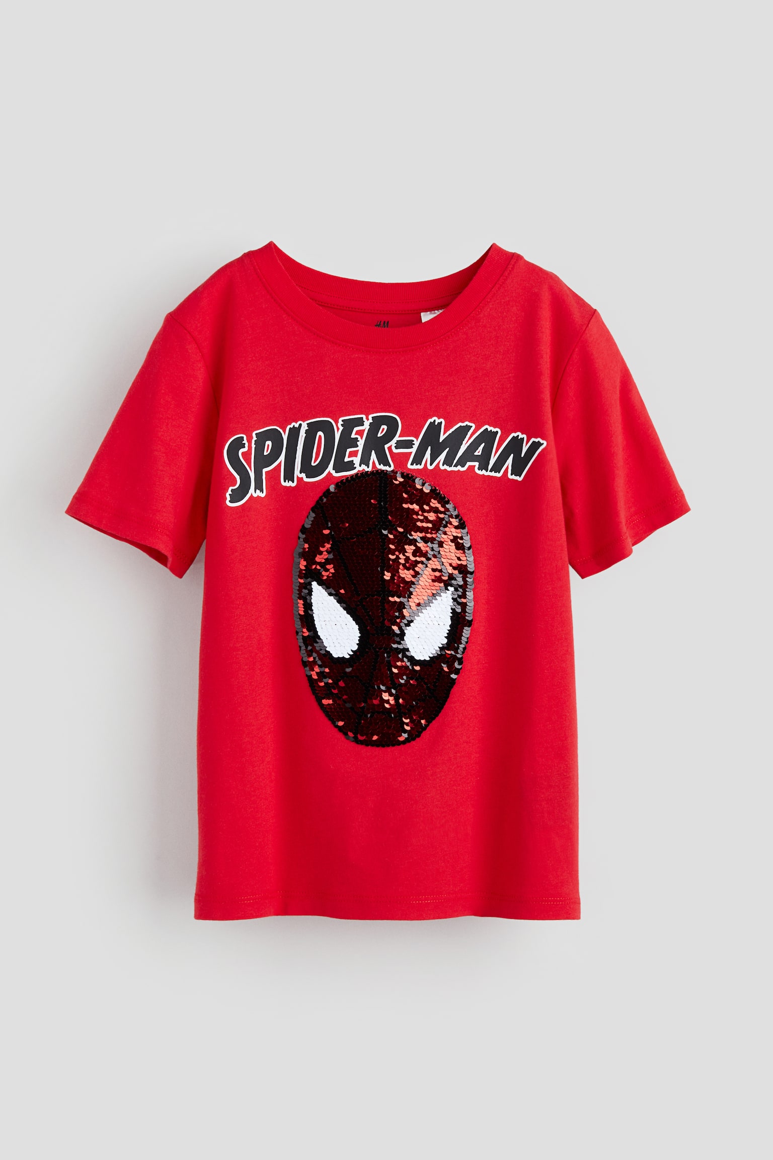 Reversible Sequin Tee - Bright red/Spider-Man/Black/Pokémon - 2