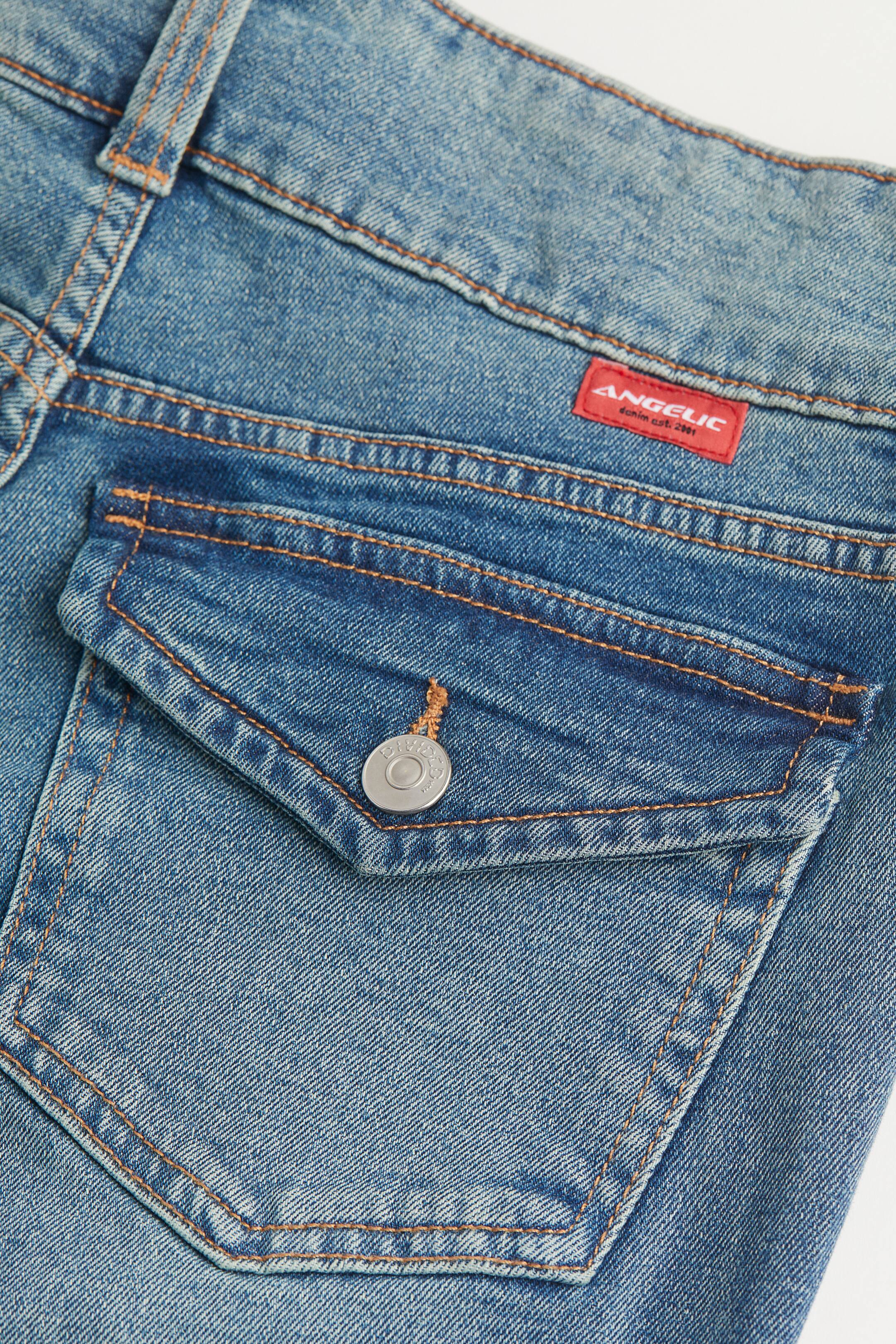 הצגת תמונה גדולה יותר: Flare Low Jeans - כחול ג'ינס - Ladies | H&M IL 2