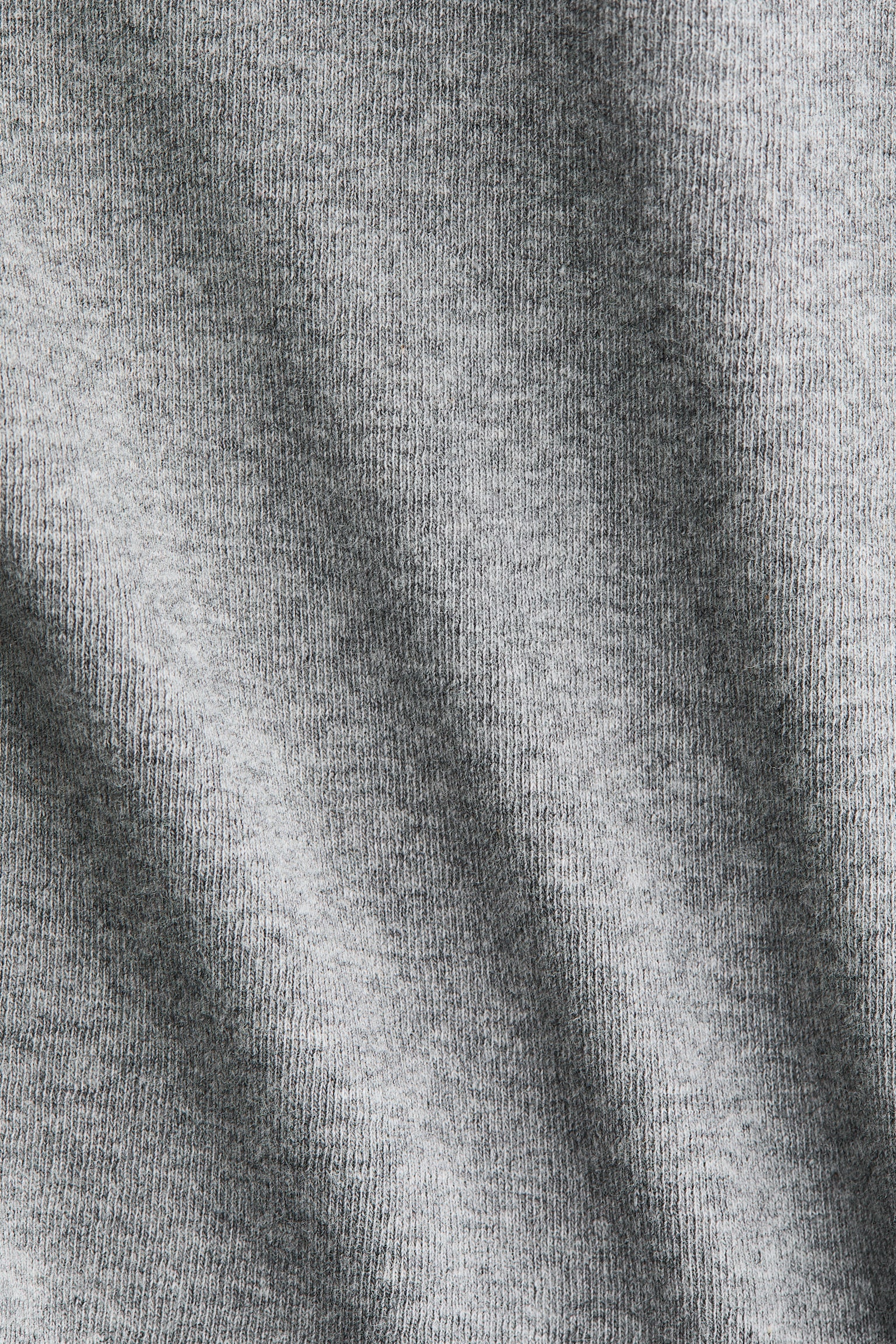 Integral-bra cotton strappy top - Grey marl/White/Black - 2