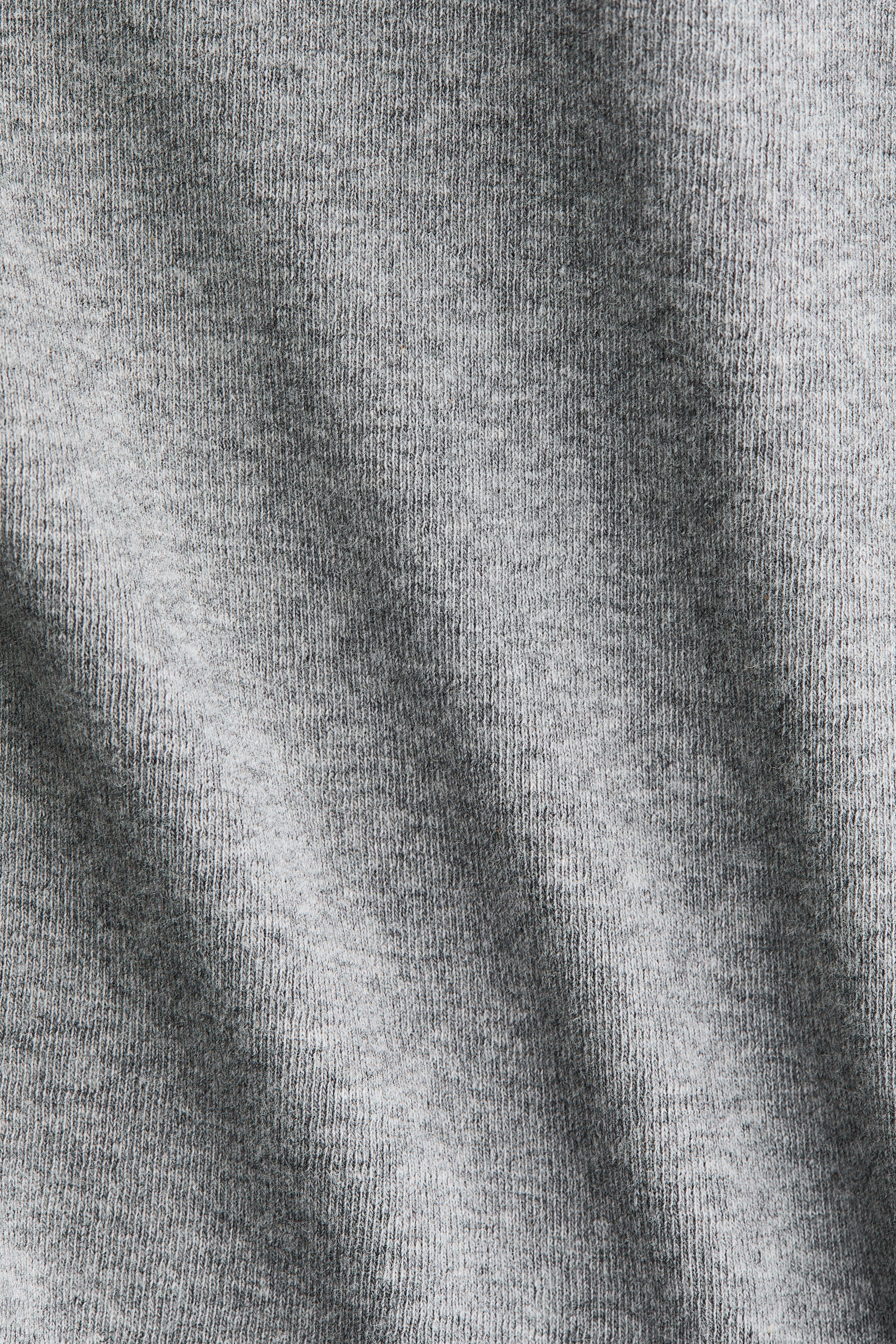 이미지 확대 보기: Integral-bra cotton strappy top - Grey marl - 여성 | H&M KR 2