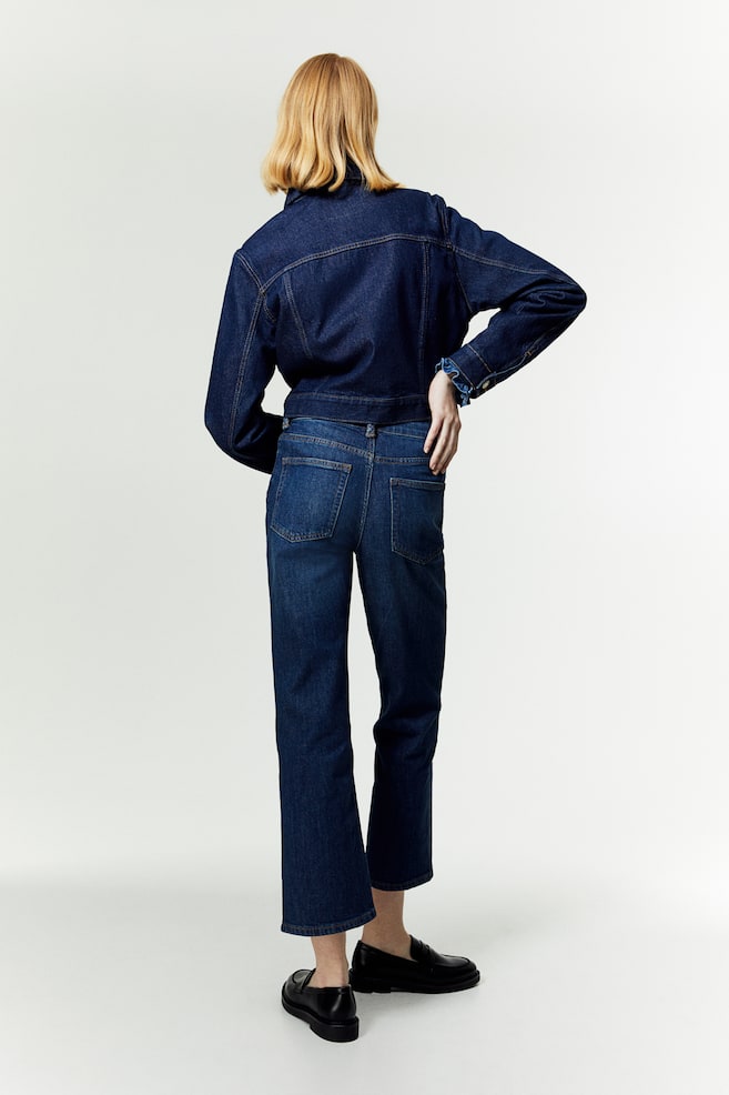 Flared Ankle Jeans - Bleu denim foncé/Bleu denim - 5