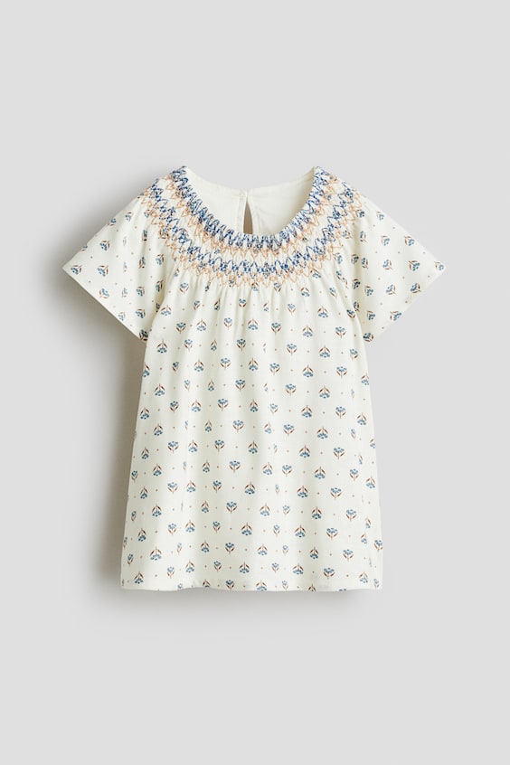 Детские платья H&M Smocked-Detail A-Line Dress