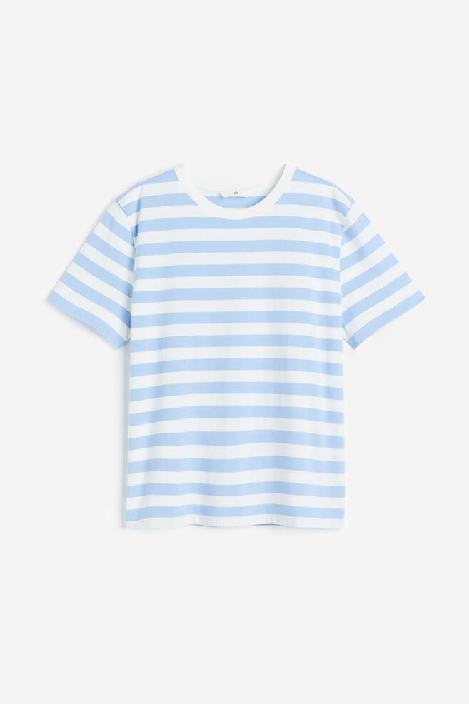 Cotton T-shirt - Light blue/Striped/White/Voyage/Blue/Striped/White/Peach/dc/dc/dc/dc/dc/dc/dc/dc - 2