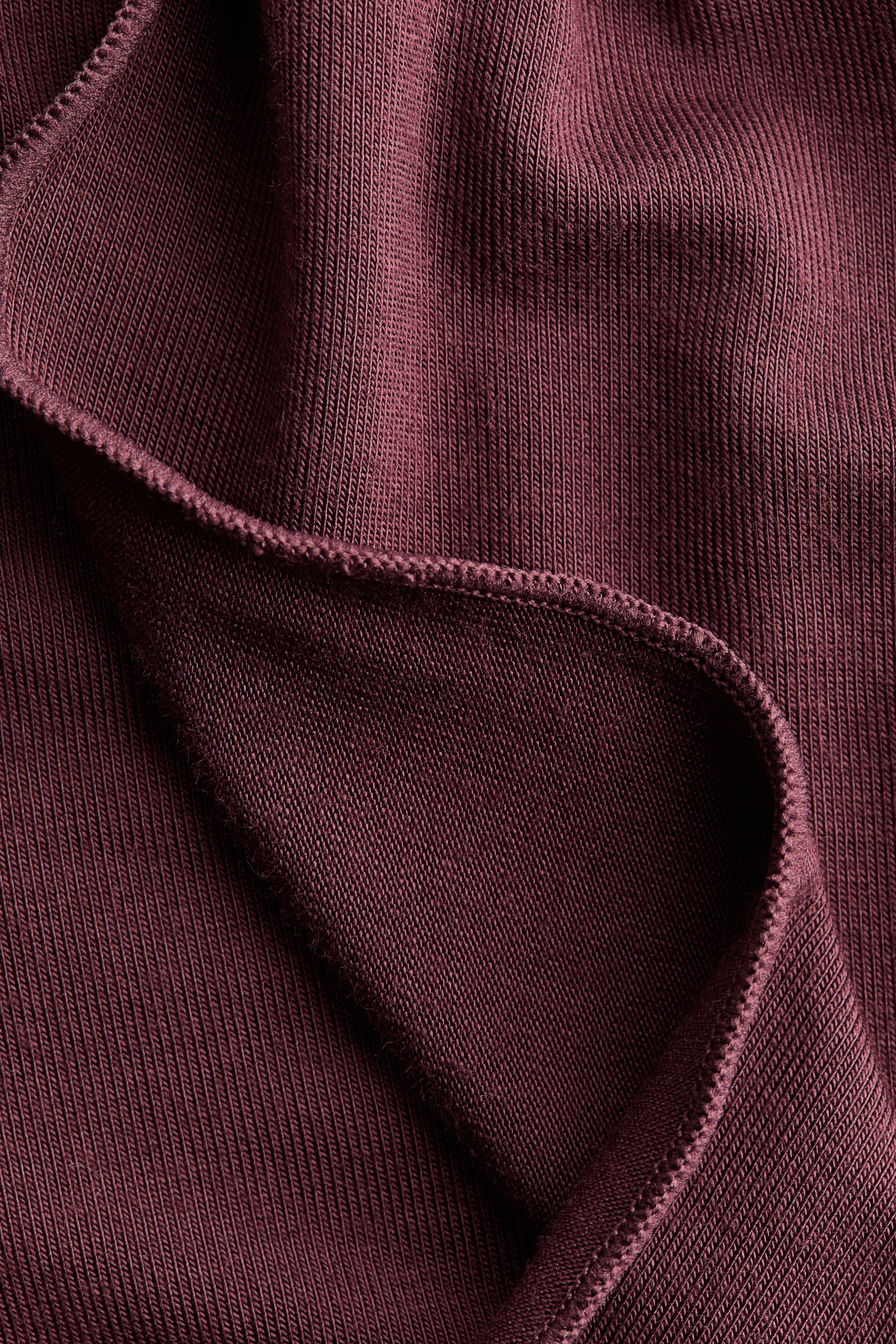 Draped-Panel Viscose Top