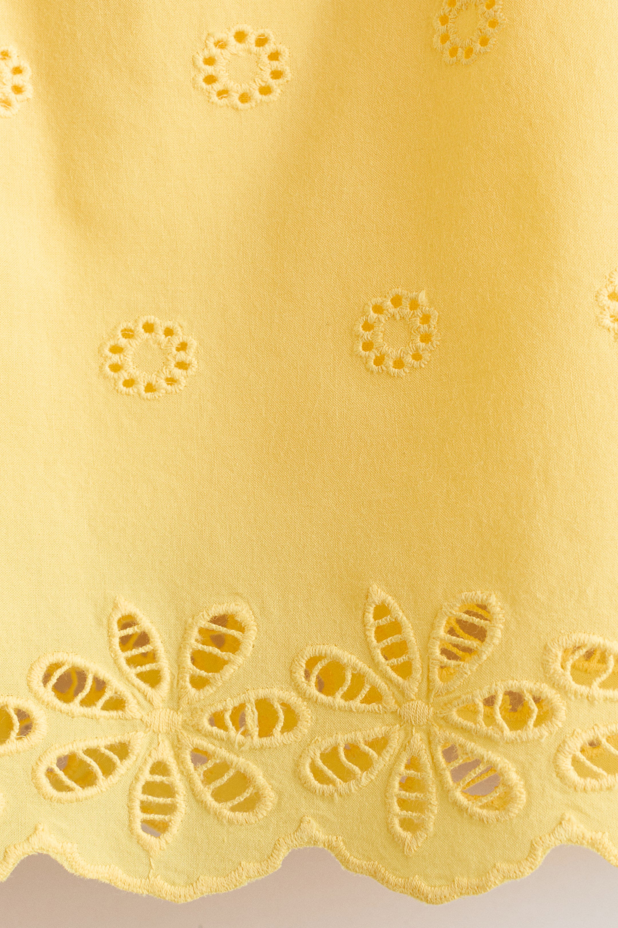 Детские платья H&M Cotton Dress with Eyelet Embroidery — фото 3