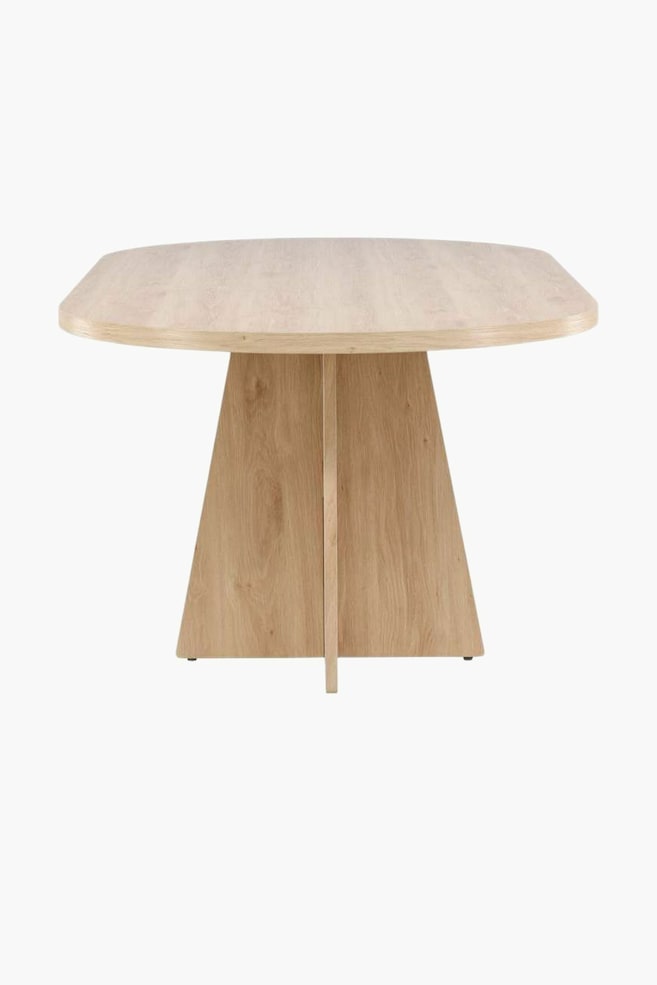 Bootcut Table À Manger - Mdf, Blanc - 1