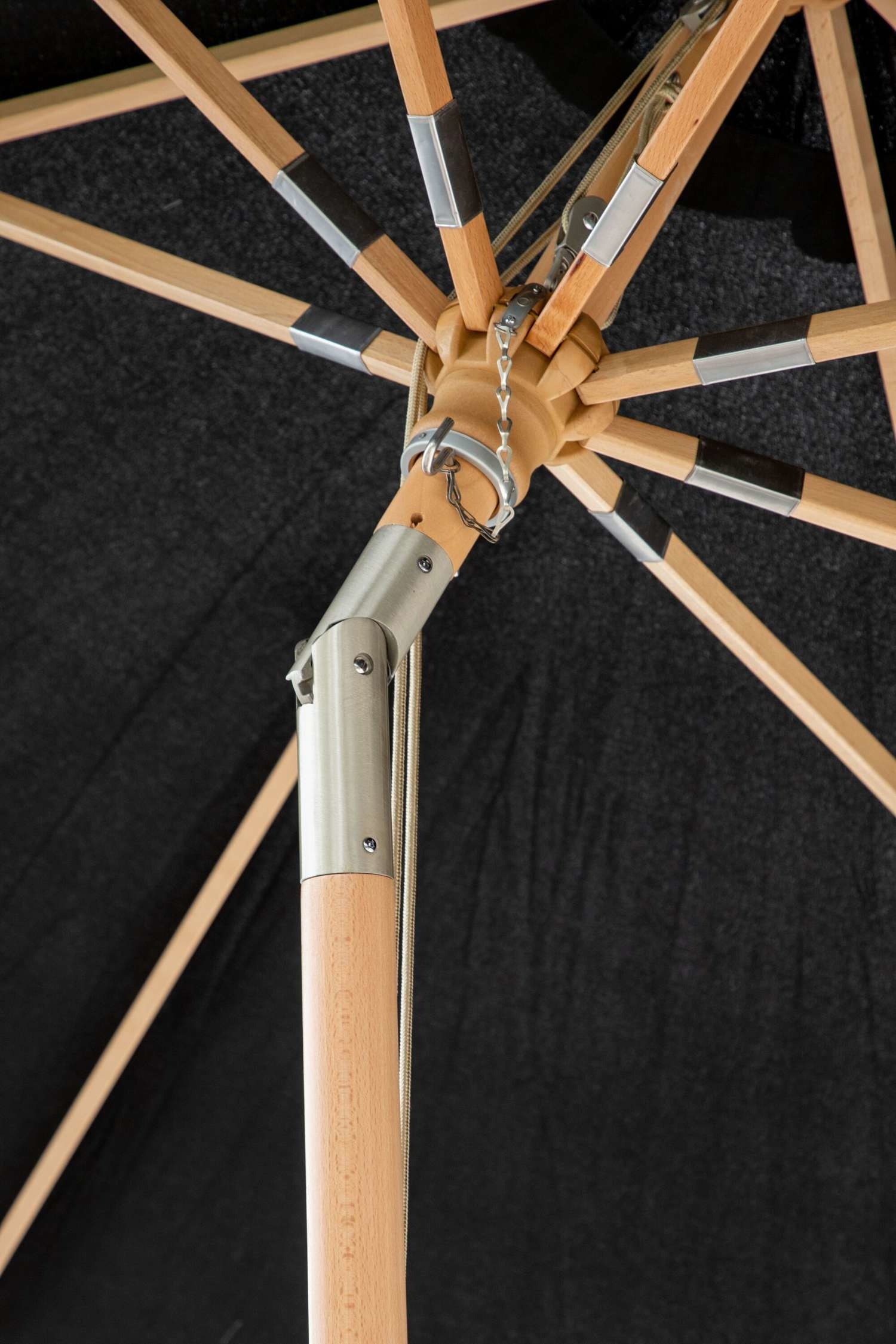 Nypo Parasol - Polyester, Noir