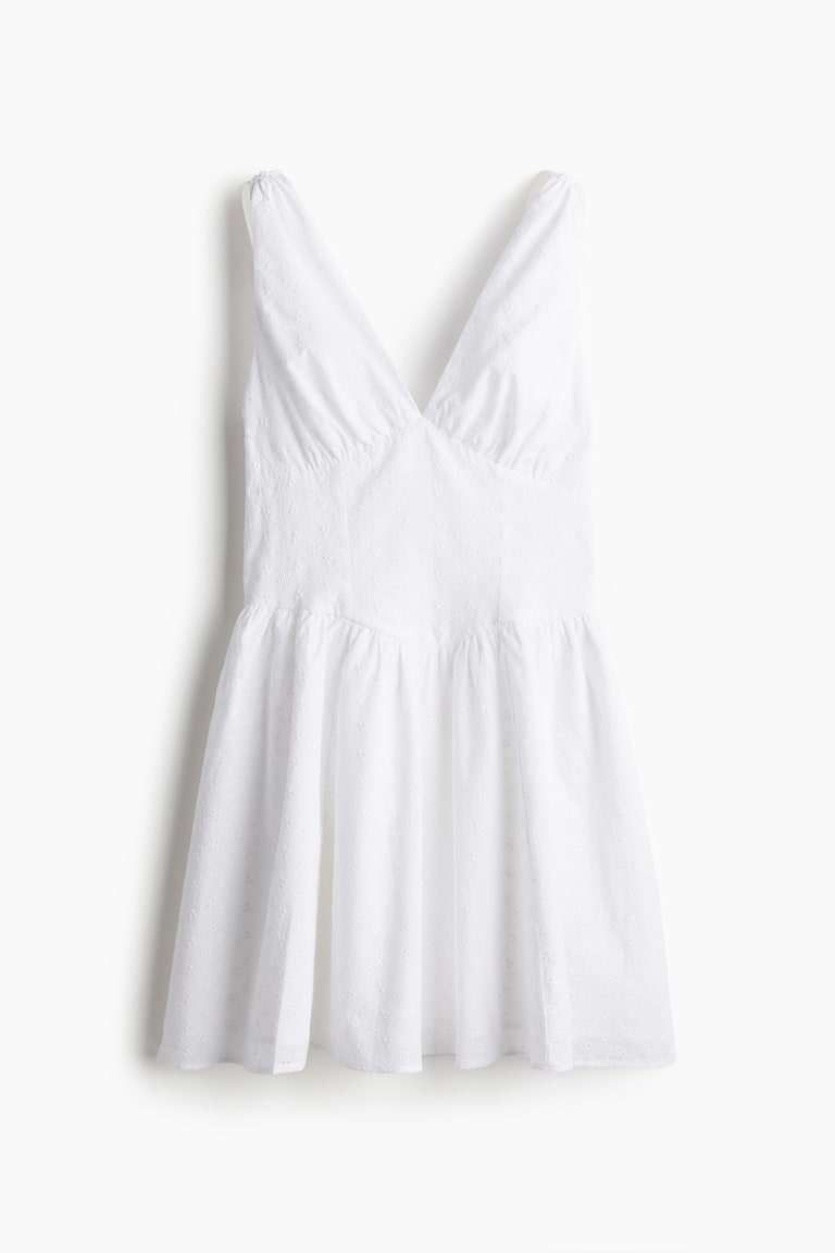 h&m flare dress Tweed Dress | The Amelie | Black / Noir | Classic elegance mini Dress Noir / M by Chloe Colette main image 0