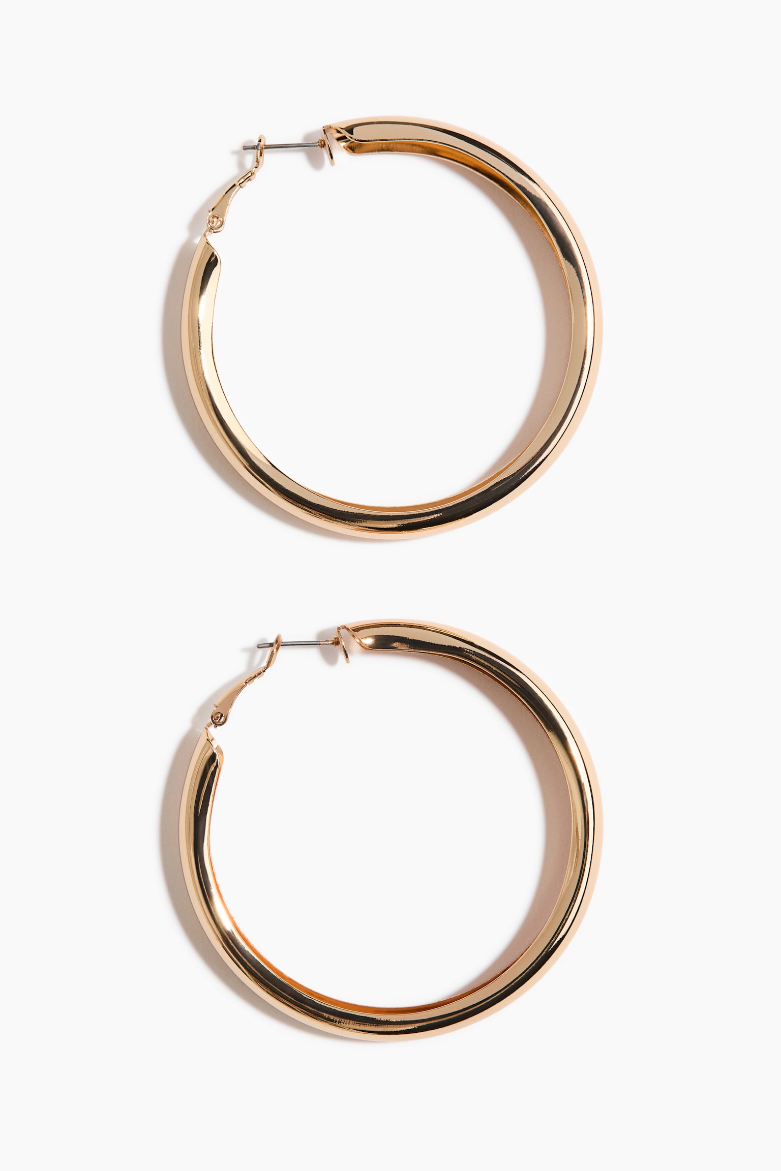 Hoop earrings - Altın rengi