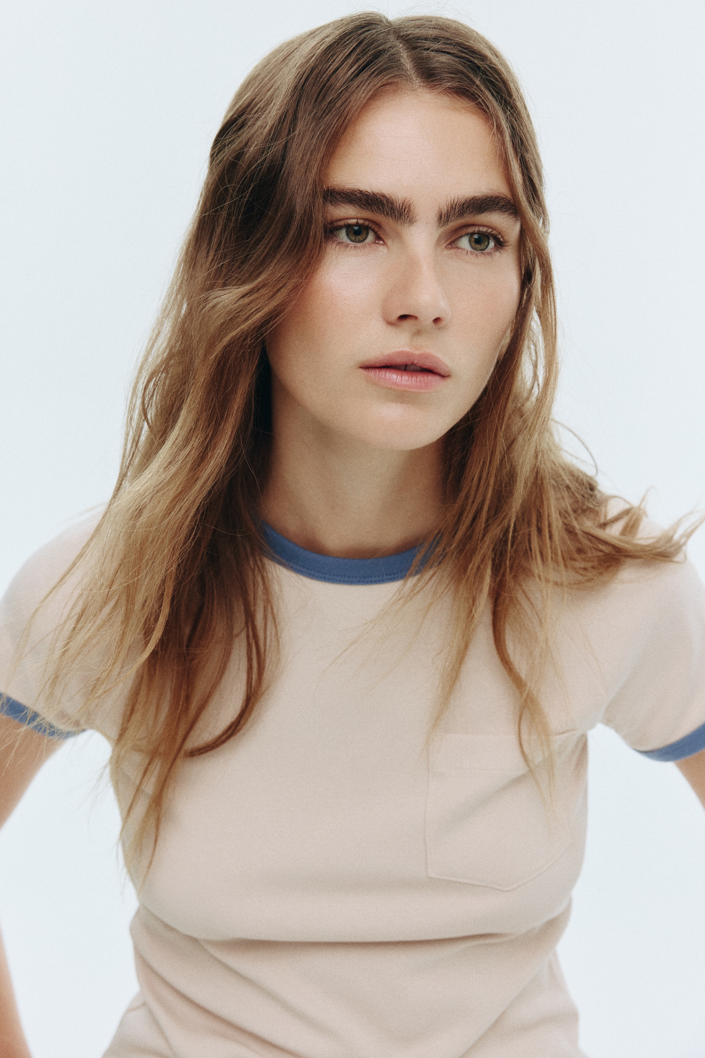 sunset CHASHMERE SILK RAGLAN T-SHIRTS Raglan-sleeved T-shirt