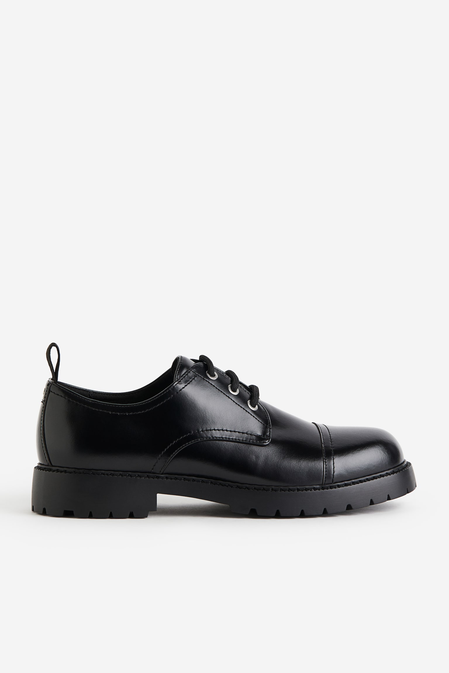 Chunky Derby shoes - Black - 1