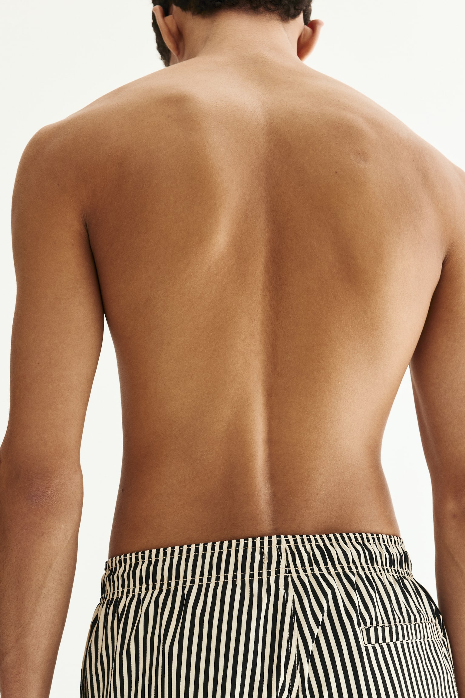 Traje de baño en seersucker - Negro/Rayas blancas/Rojo/Rayas negras/Amarillo/Rayas verdes - 3