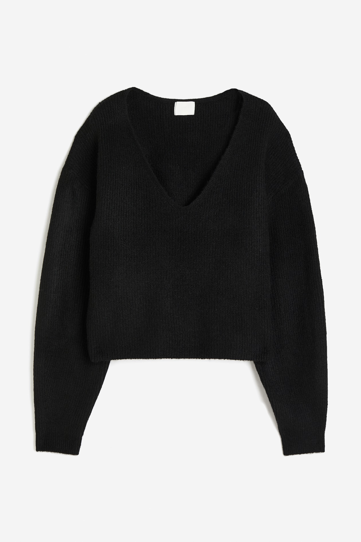 V-neck Sweater - Black - Ladies | H&M US