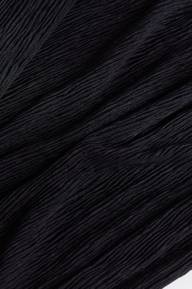 Crinkled trousers - Black/Dark grey/White/Navy blue - 6