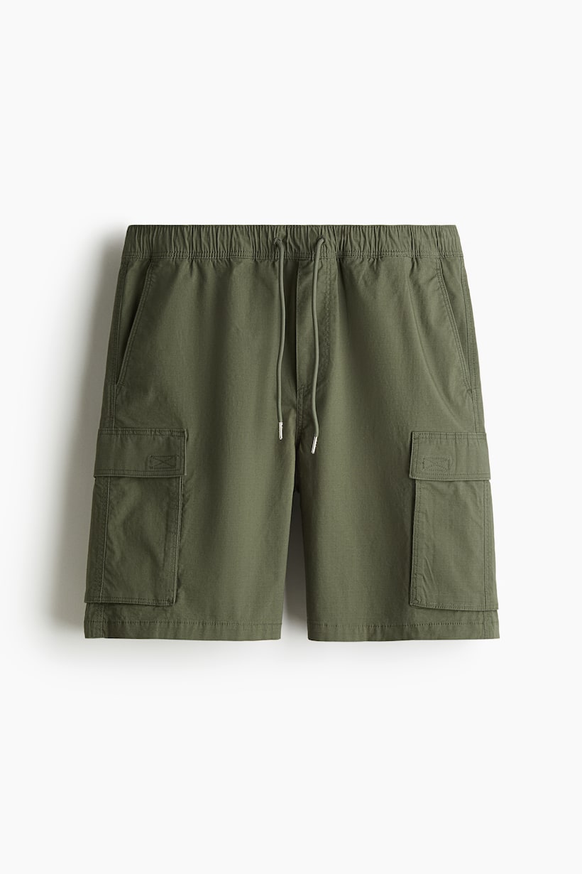 Men's Cargo Shorts Sweatshorts, Camo Cotton H&M IE