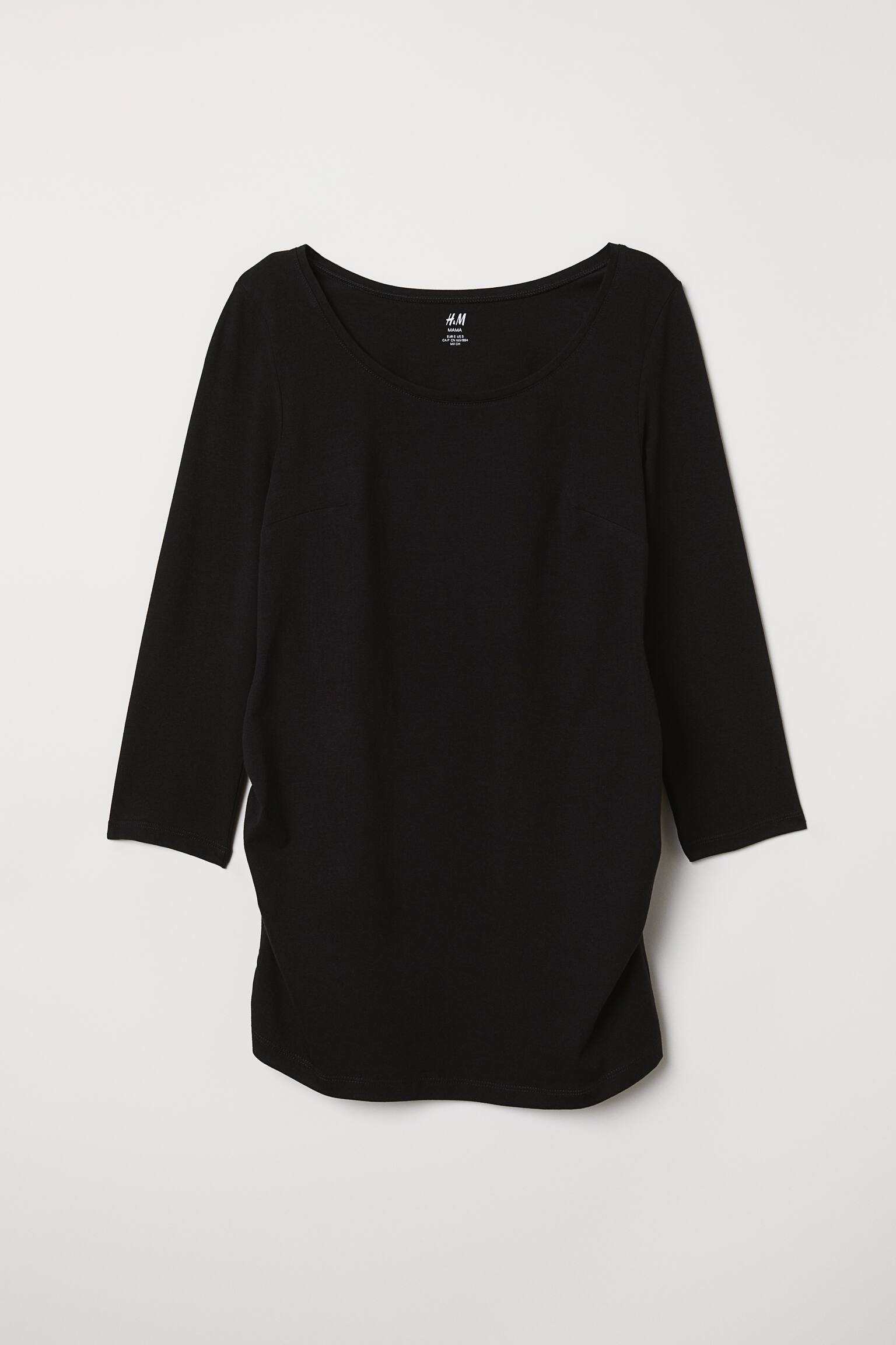 MAMA Trikåtopp - Svart
