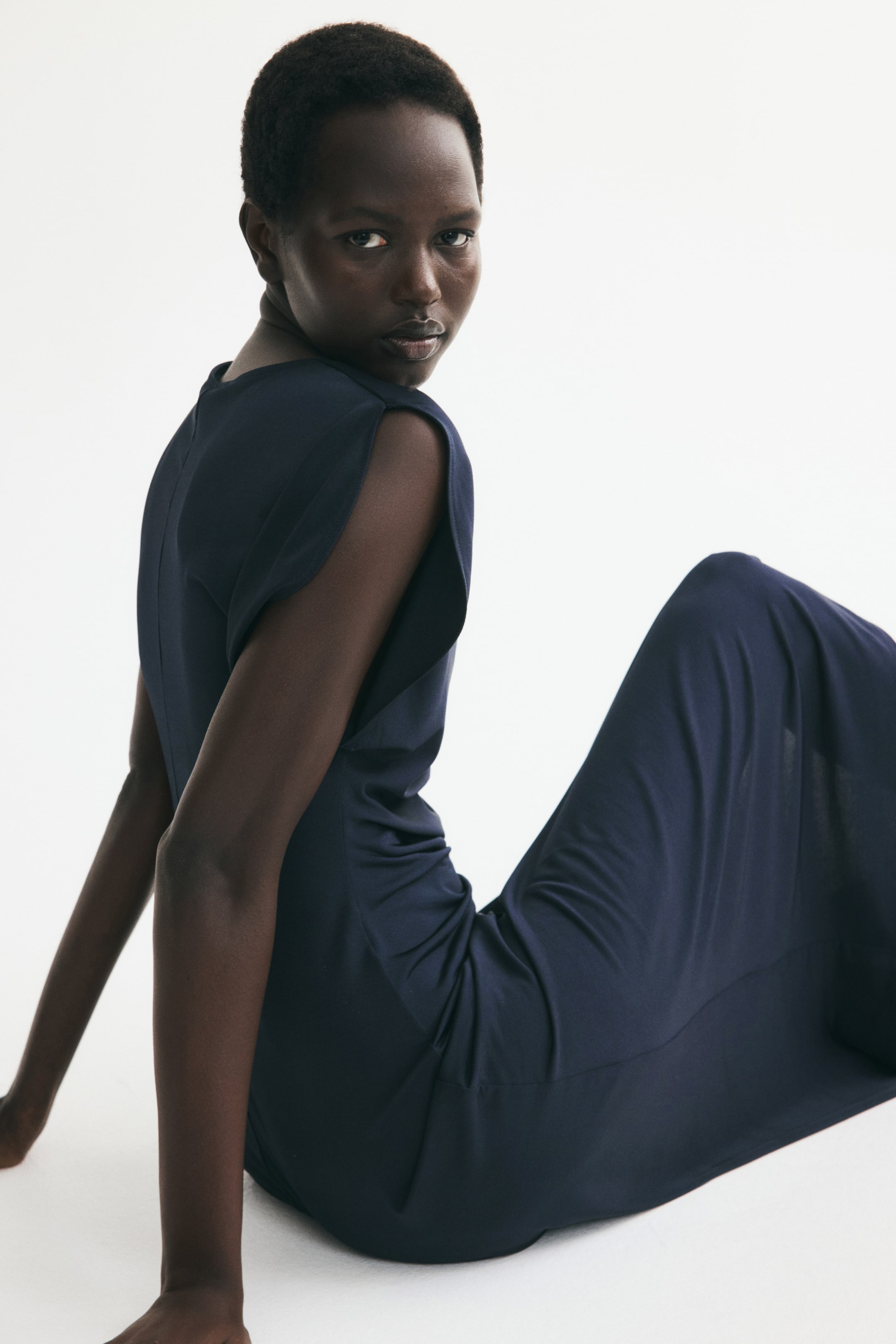 Женские платья H&M Draped Jersey Dress — фото 5