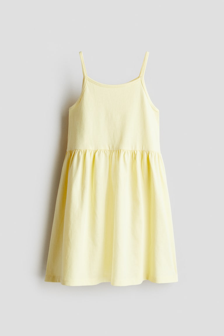 Girls - Light pink/hearts Cotton Jersey Dress - Size: 2T (1?-2Y) - H&M Girls - Light pink/hearts Cotton Jersey Dress - Size: 2T (1?-2Y) - H&M