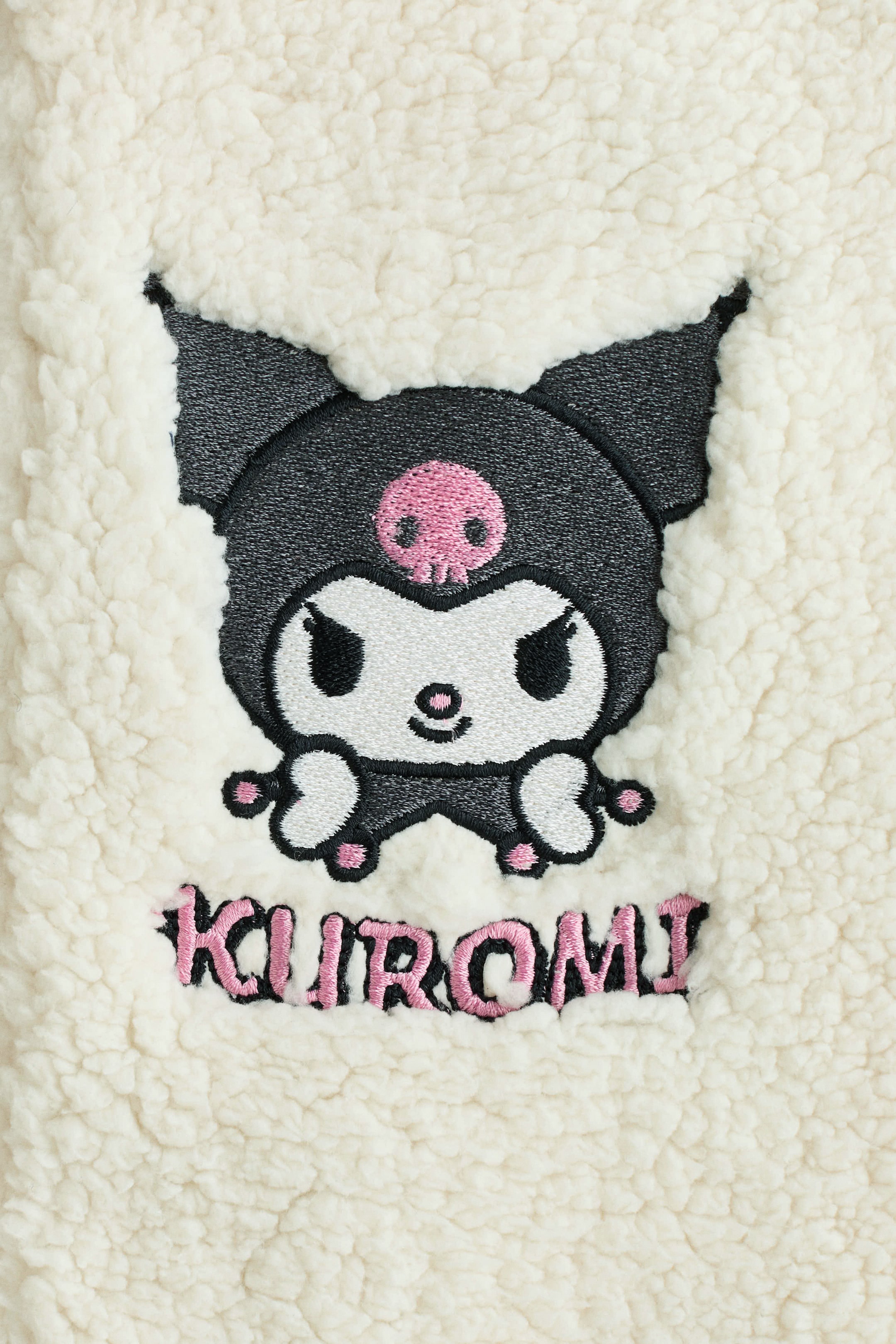 Ampliar la imagen: Chamarra en tejido peluche con diseño - Blanco/Kuromi - Kids | H&M MX 3