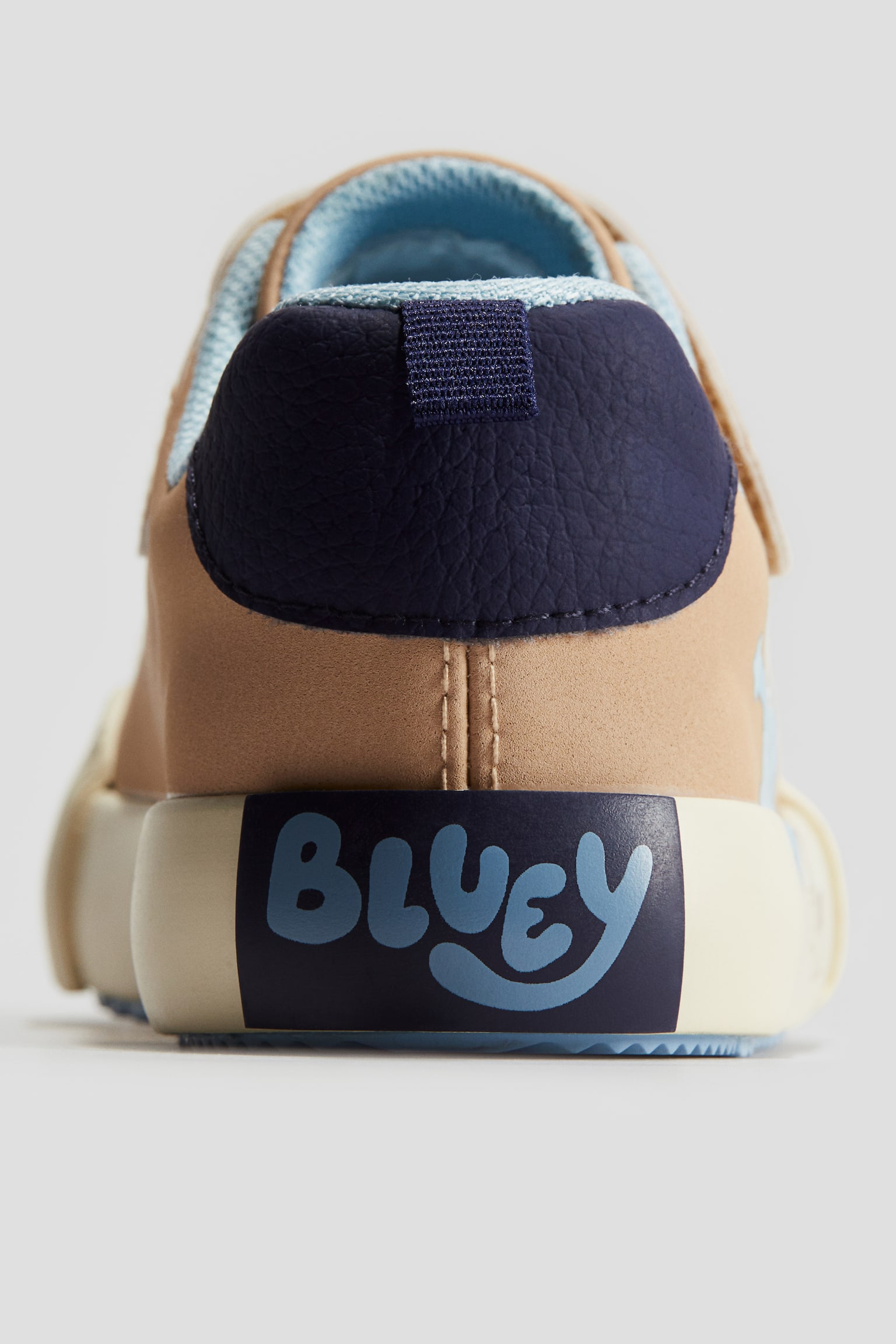 Sneakers med tryck - Beige/Bluey/Mörkgrön/Musse Pigg - 4