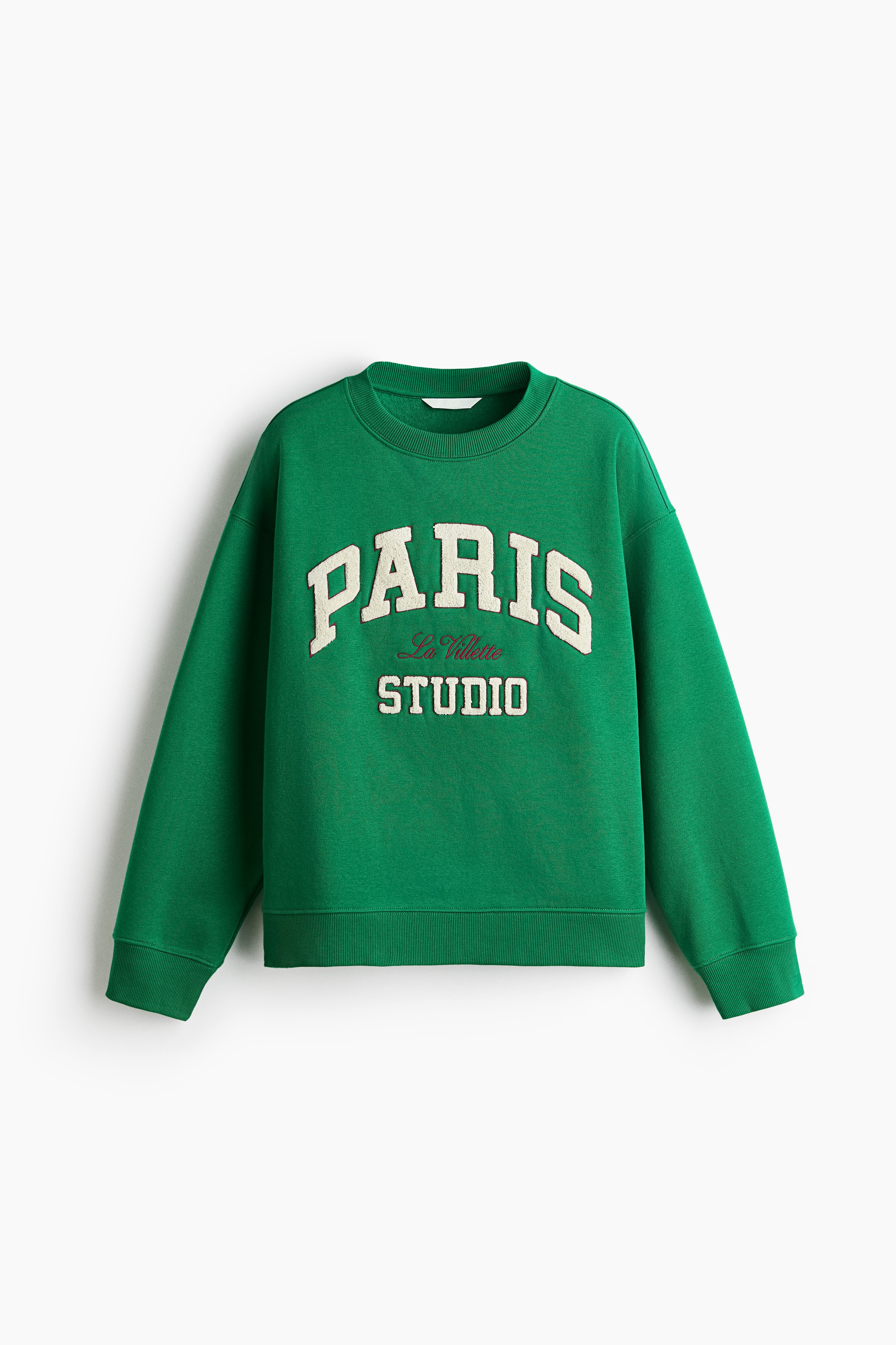 Motif-detail sweatshirt